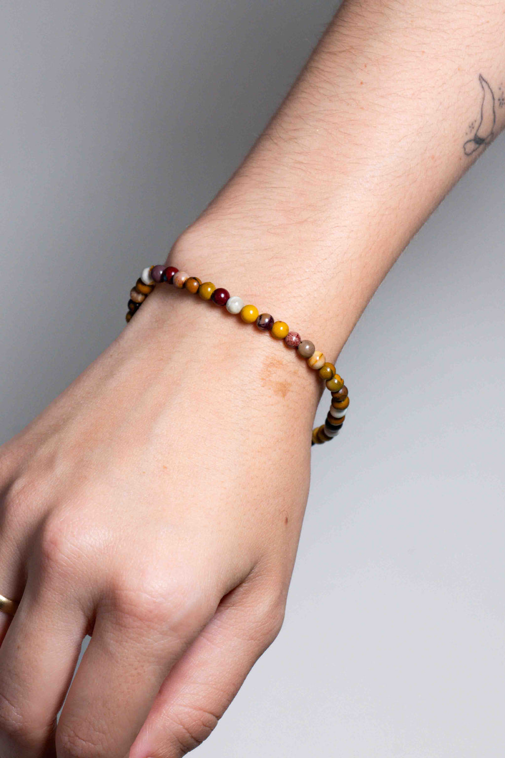 Pulsera Jaspe Mokaita 4mm