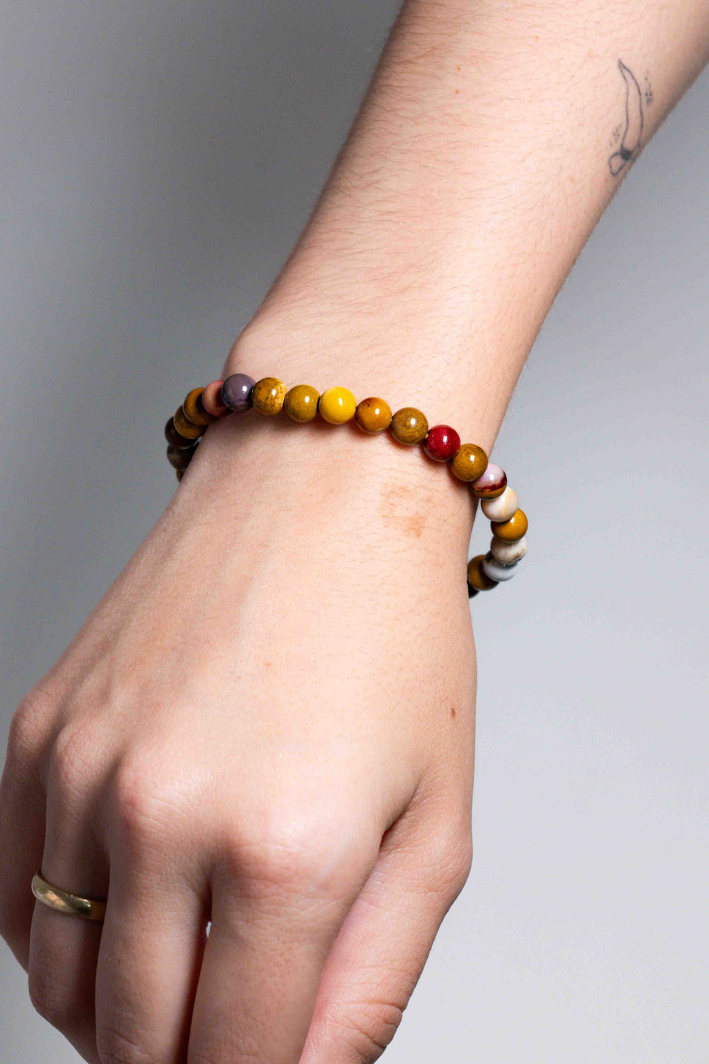 Pulsera Jaspe Mokaita 6mm