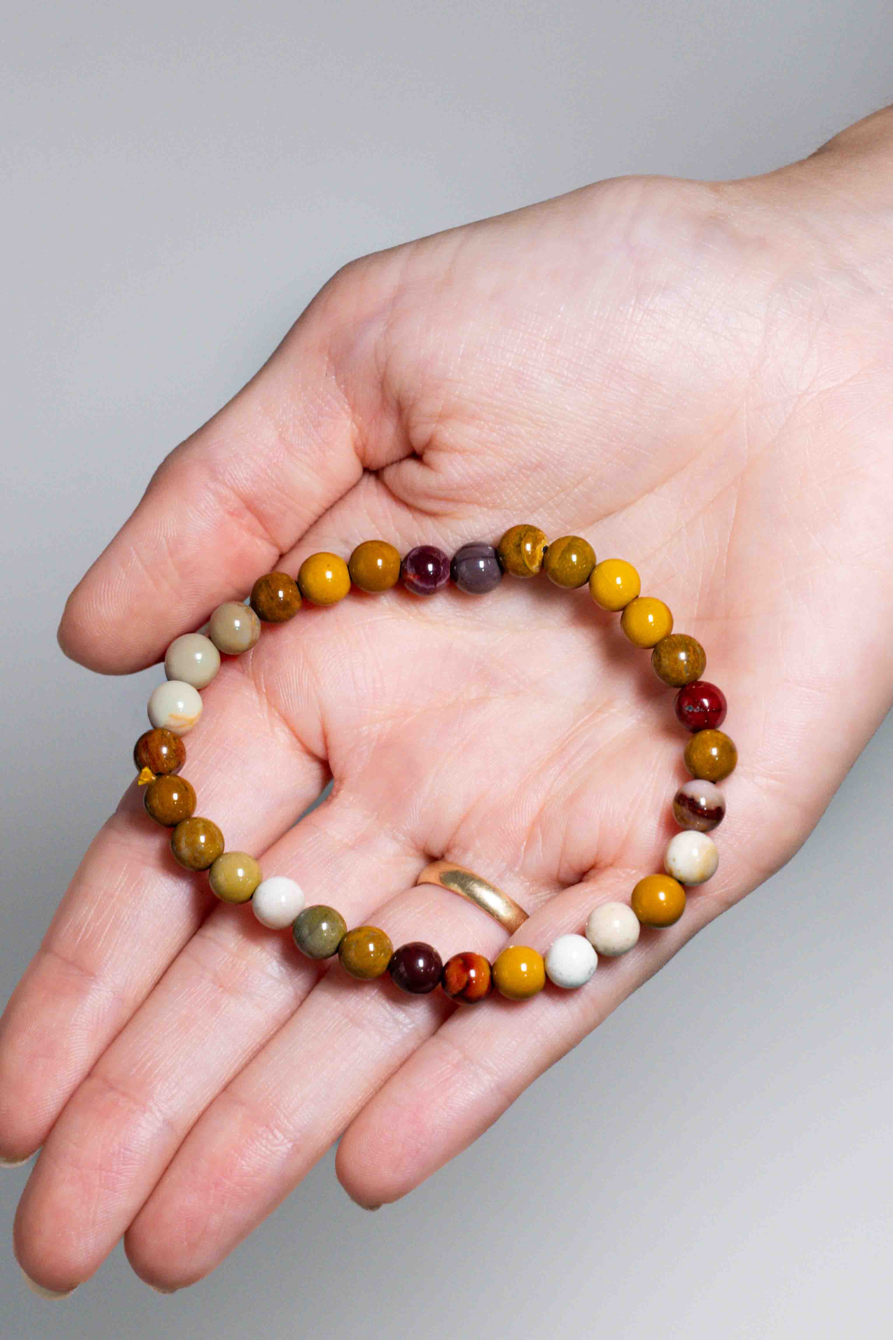 Pulsera Jaspe Mokaita 6mm