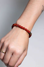 Pulsera Jaspe Rojo 6mm