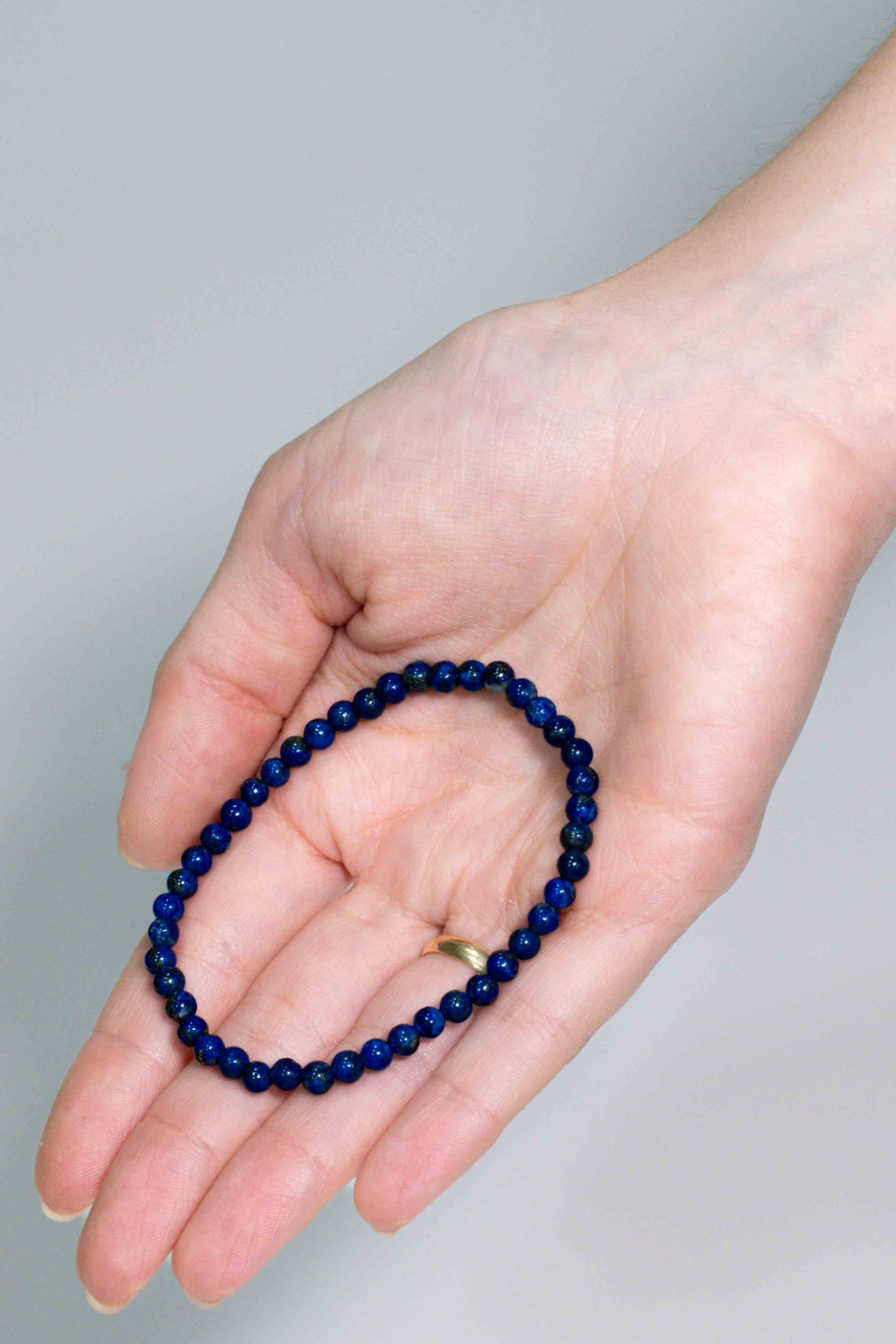 Pulsera Lapislázuli 4mm