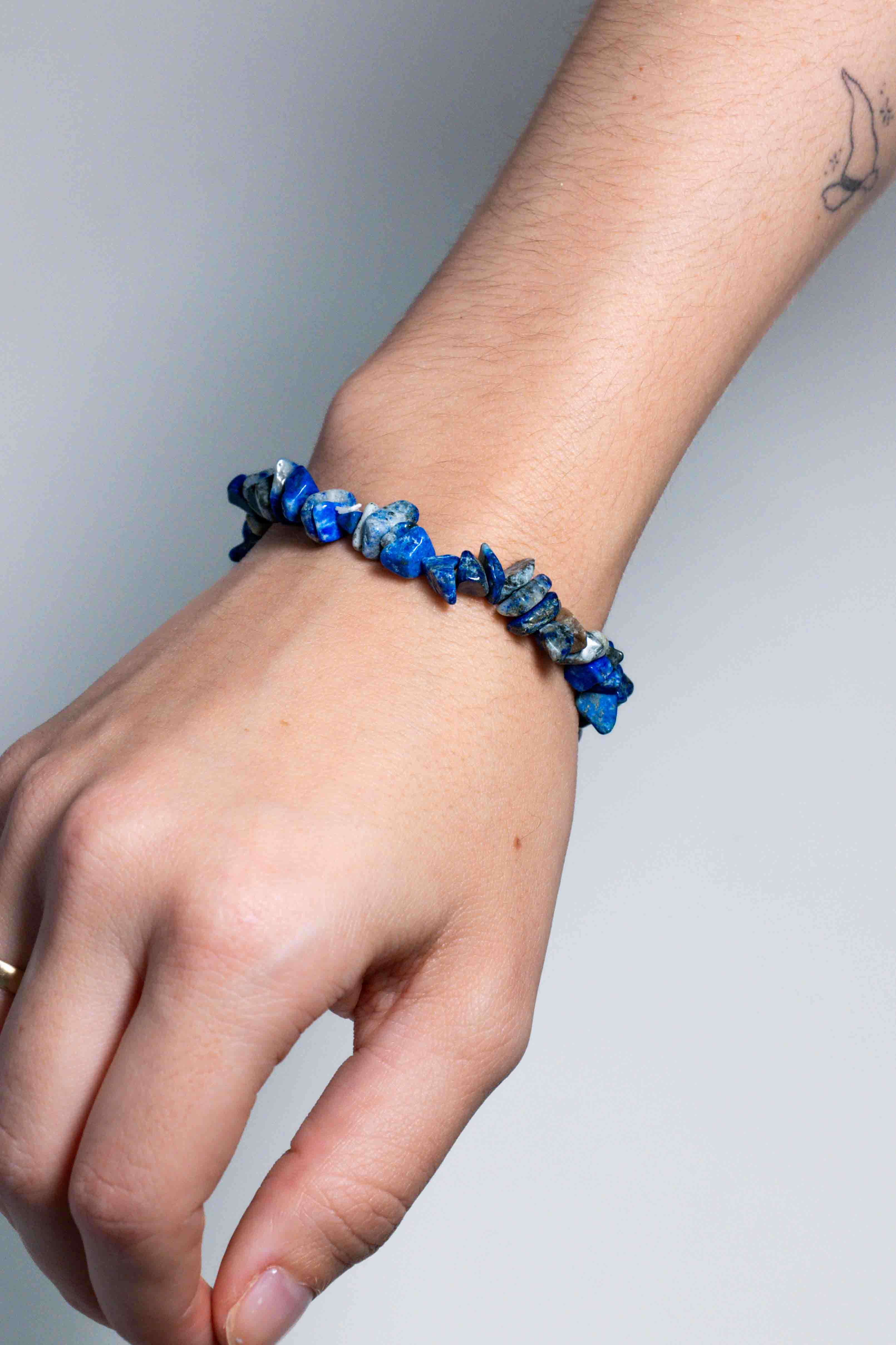 Pulsera Lapislázuli Chips