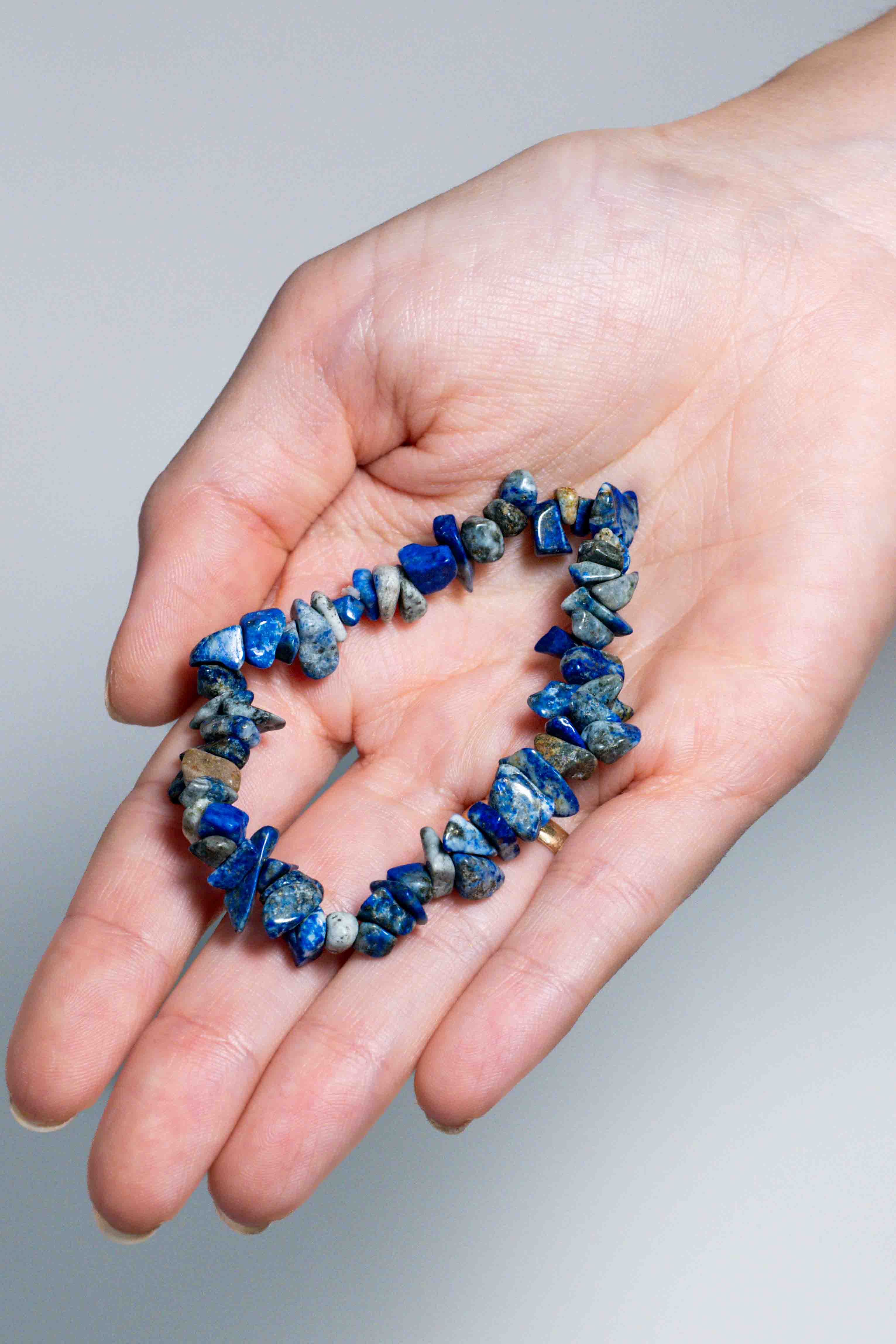 Pulsera Lapislázuli Chips