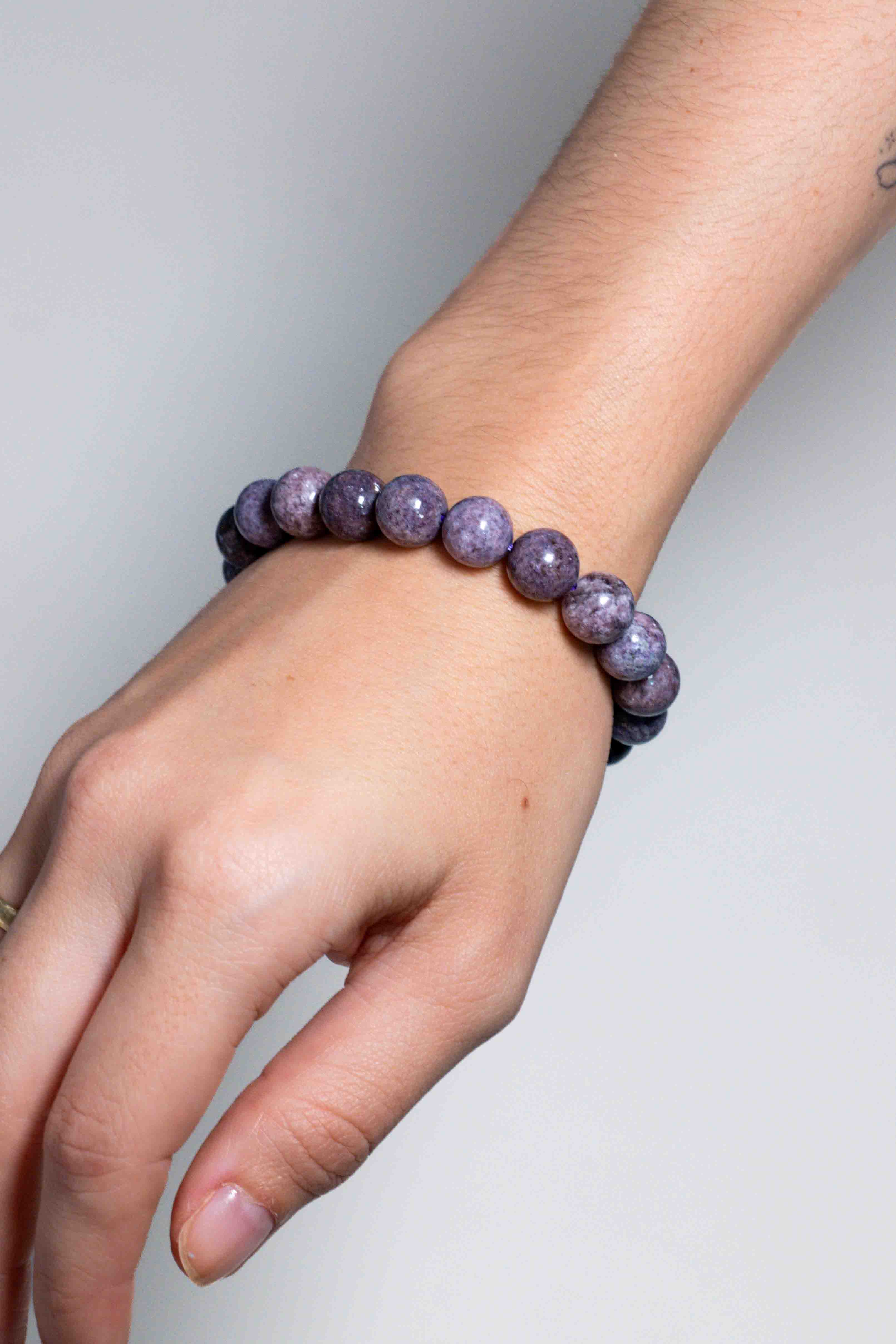 Pulsera Lepidolita 10 mm