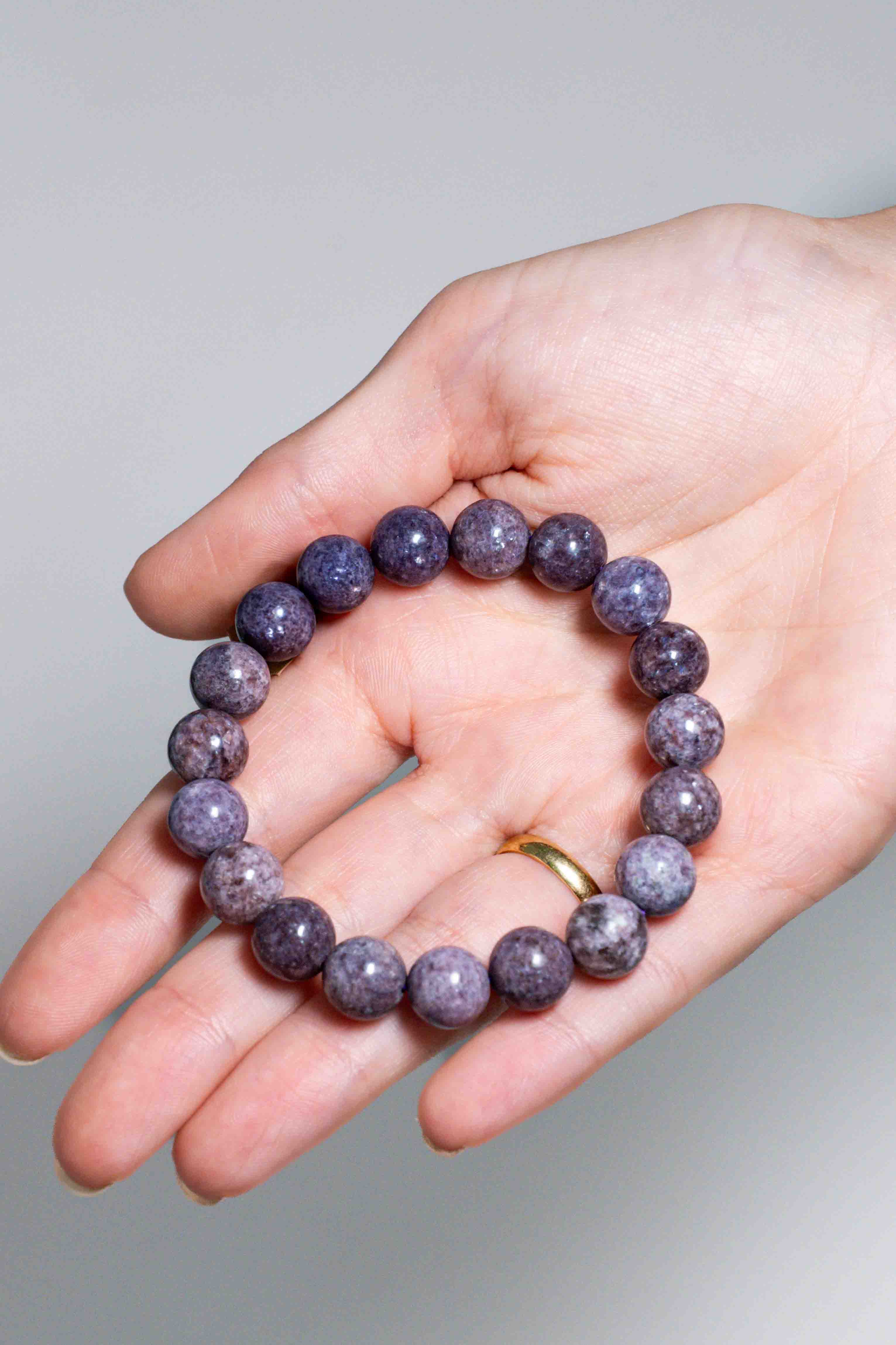 Pulsera Lepidolita 10 mm