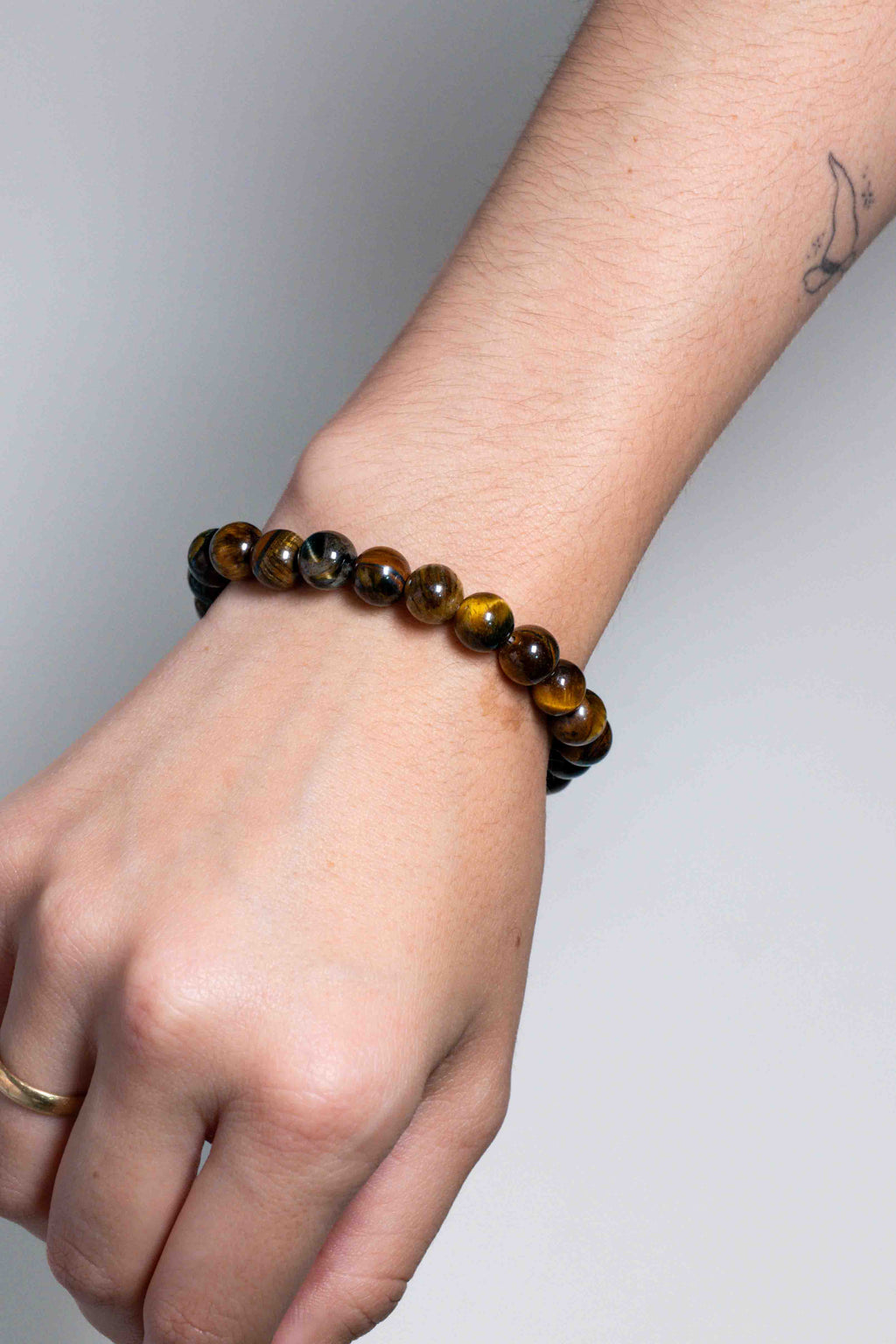 Pulsera de Ojo de Tigre 8mm