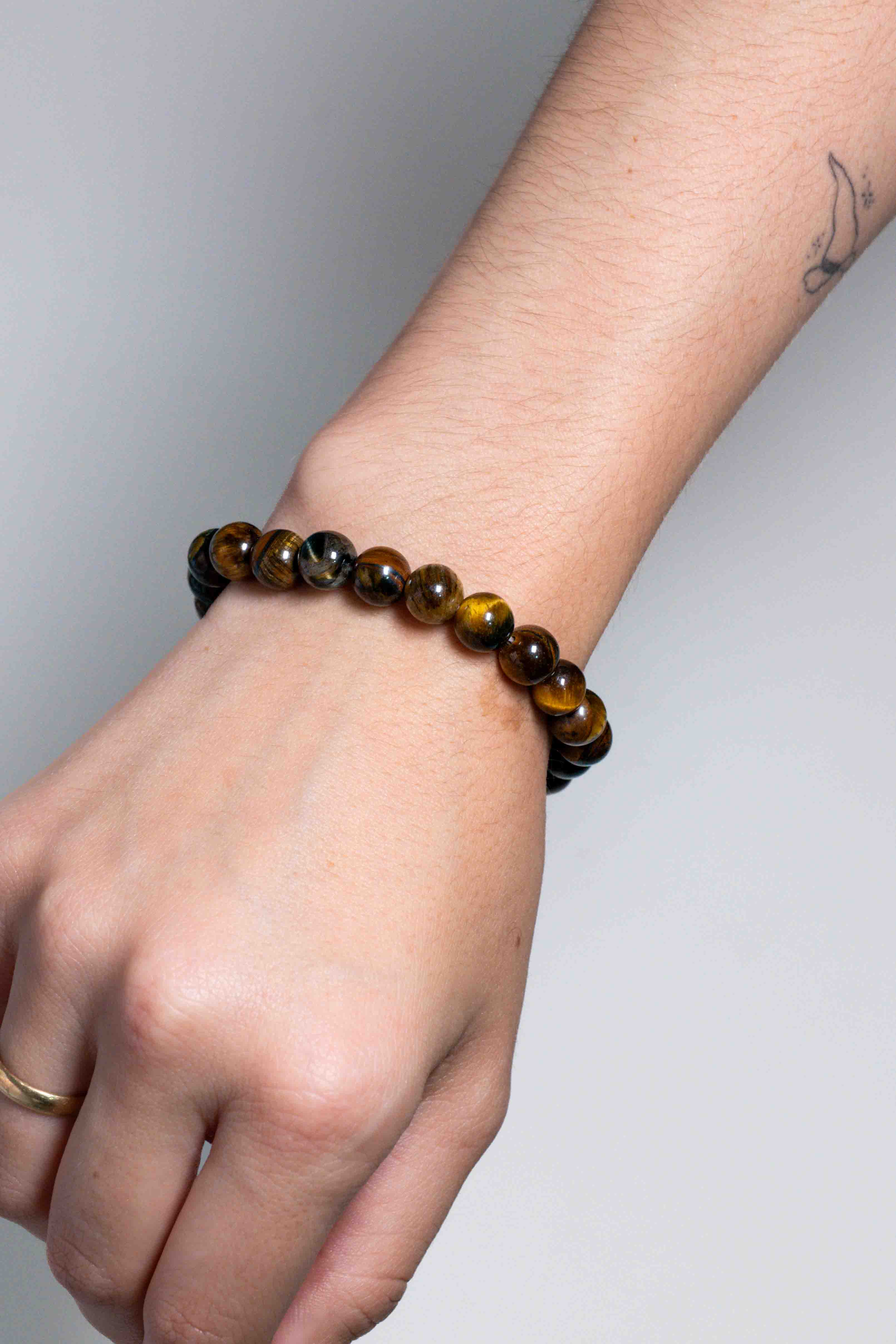 Pulsera de Ojo de Tigre 8mm