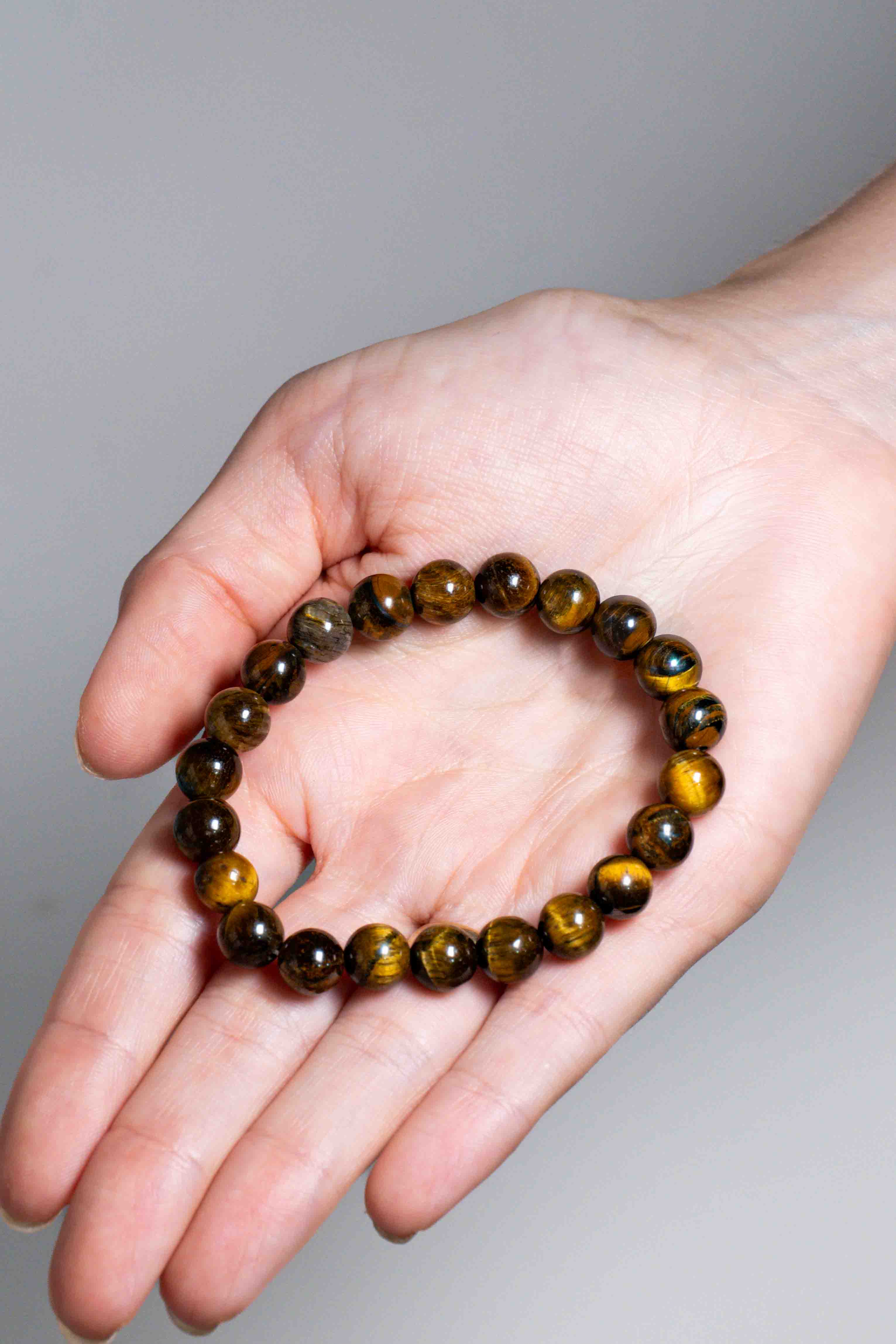 Pulsera de Ojo de Tigre 8mm