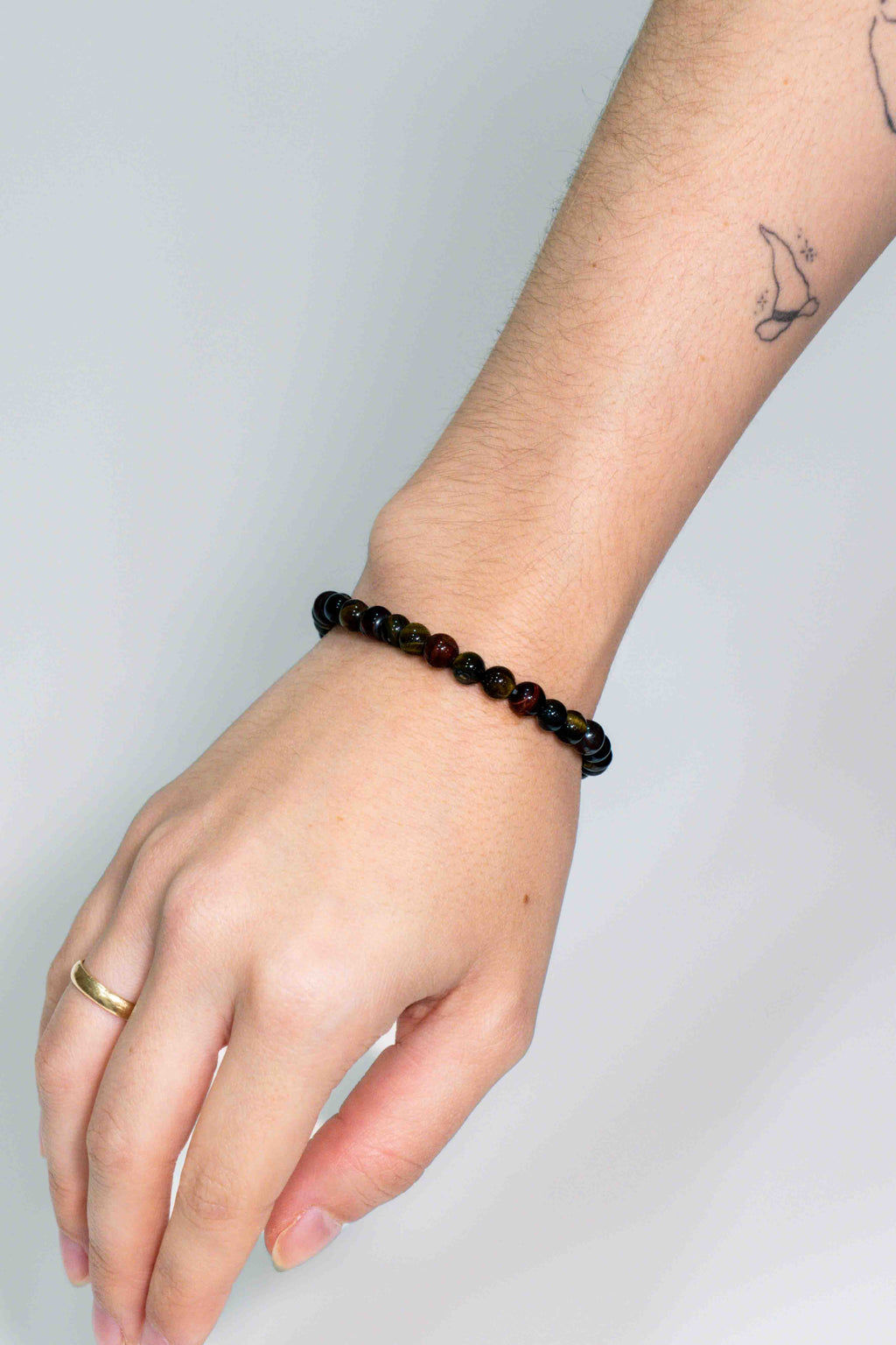 Pulsera Ojo Mix 6mm - Tigre, Buey y Halcón