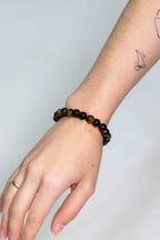 Pulsera Ojo Mix 8mm - Tigre, Buey y Halcón