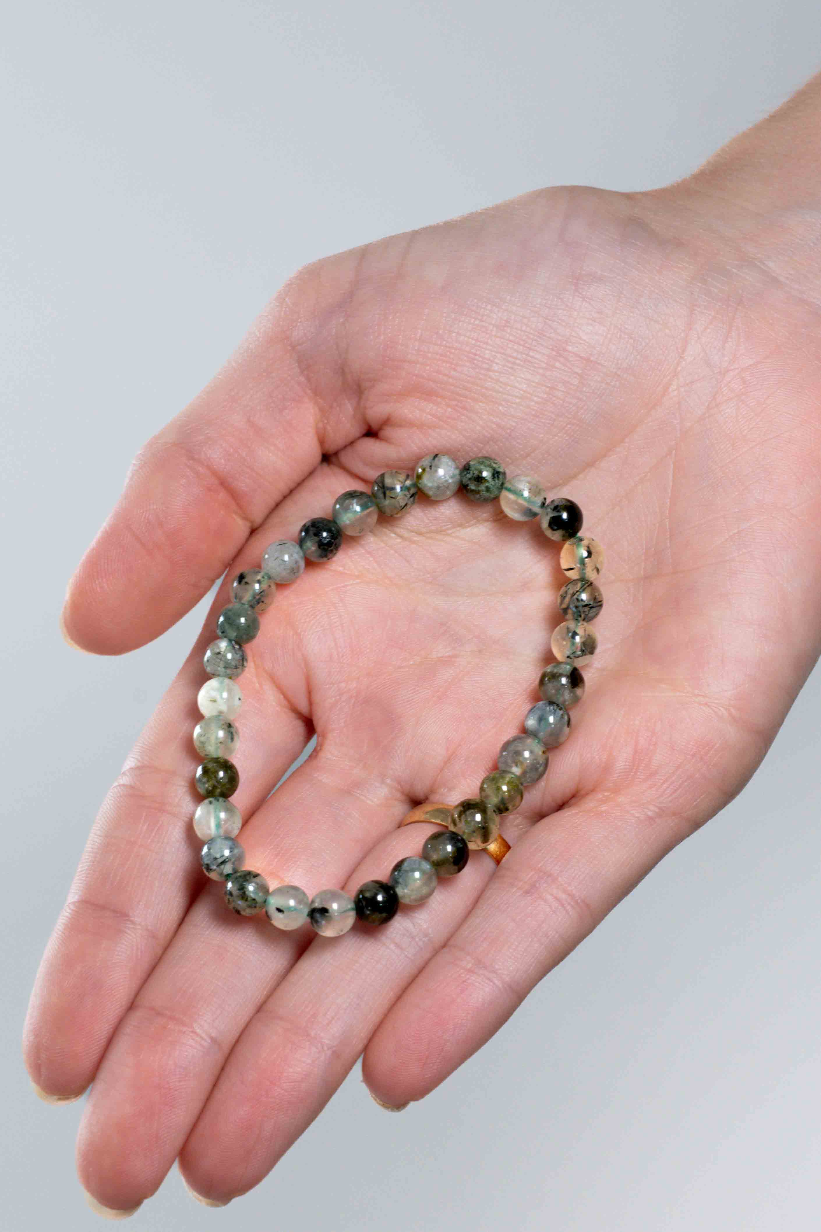 Pulsera Prehnita 6mm