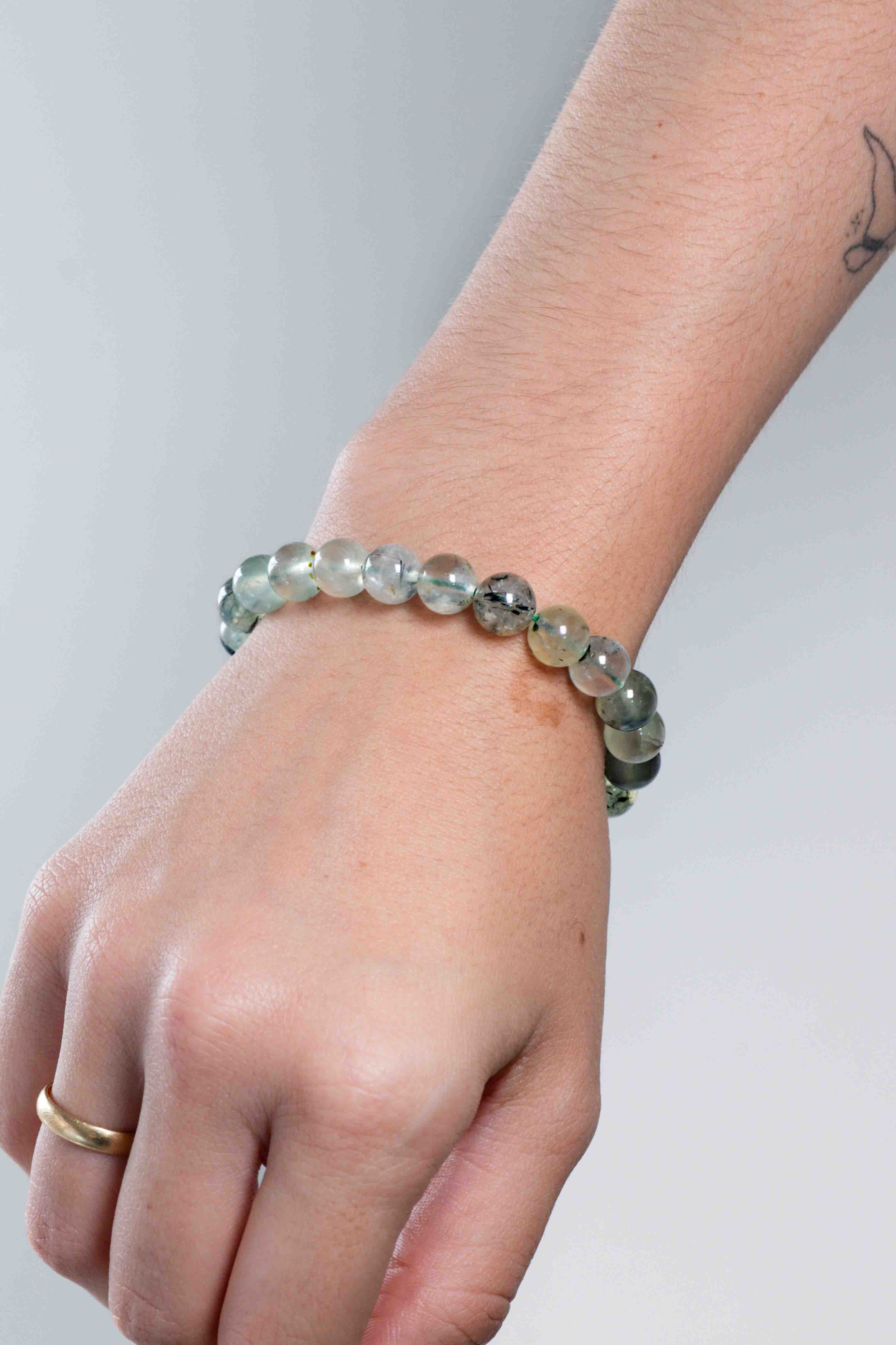 Pulsera de Prehnita 8mm