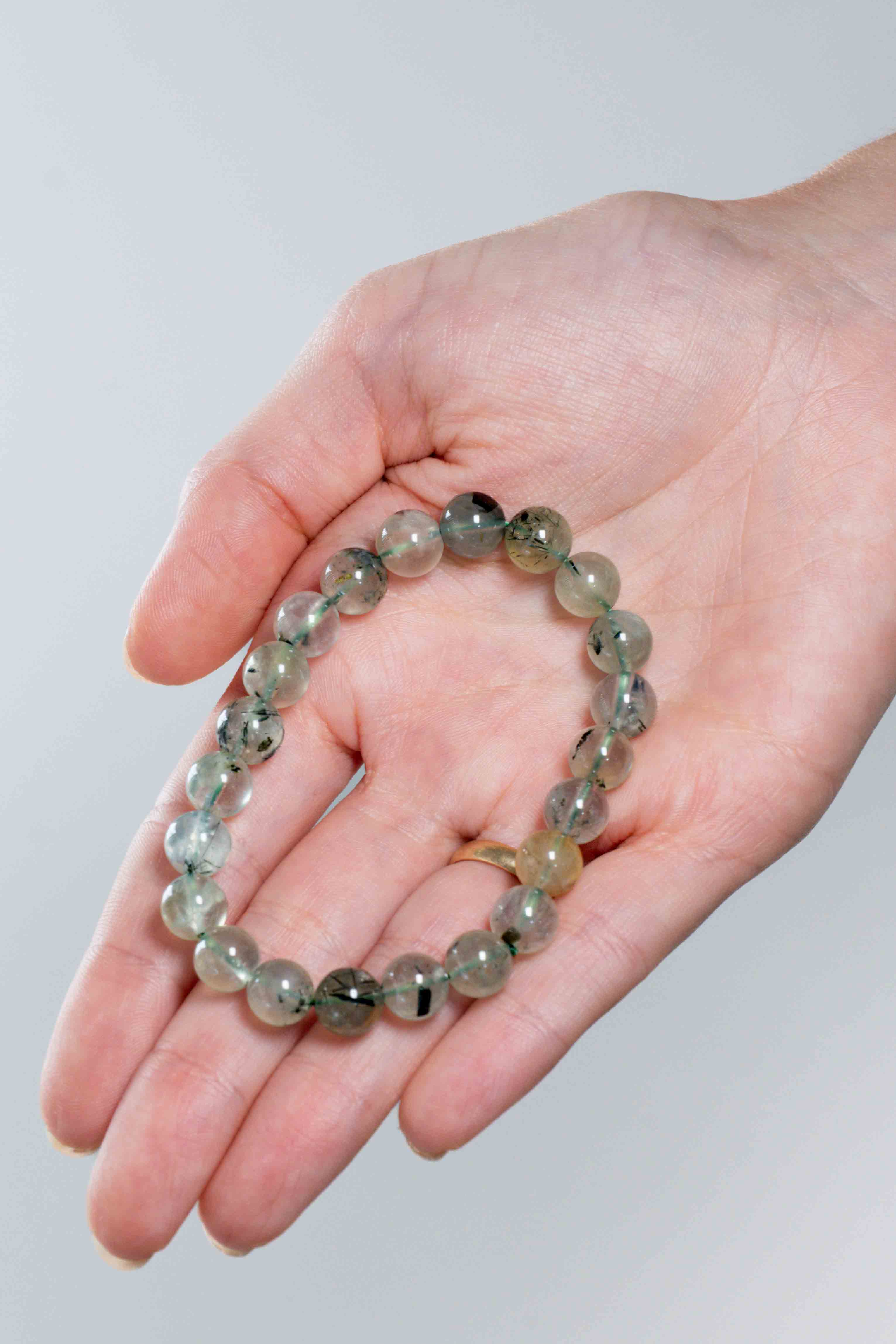 Pulsera de Prehnita 8mm