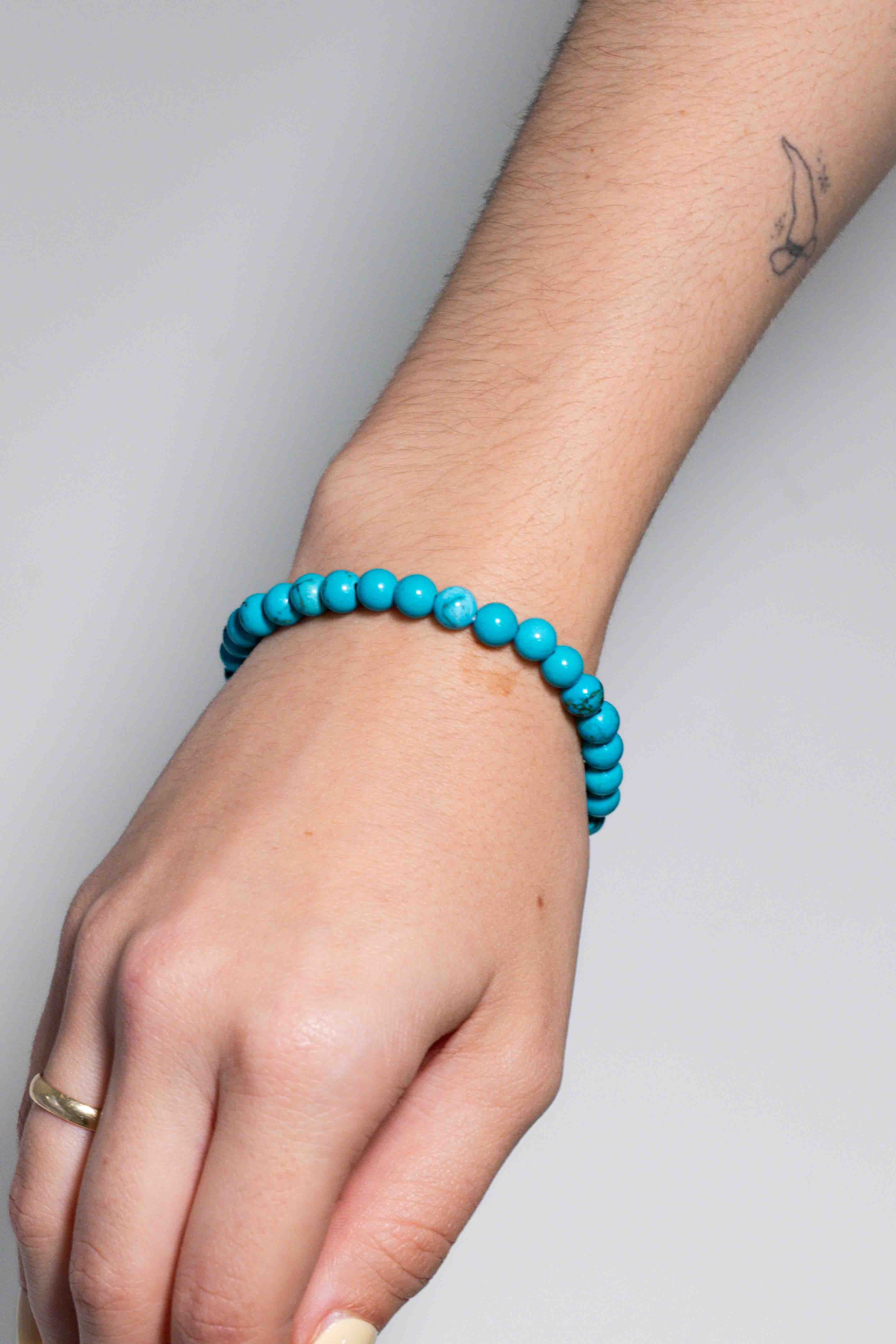 Pulsera Turquesa 6mm
