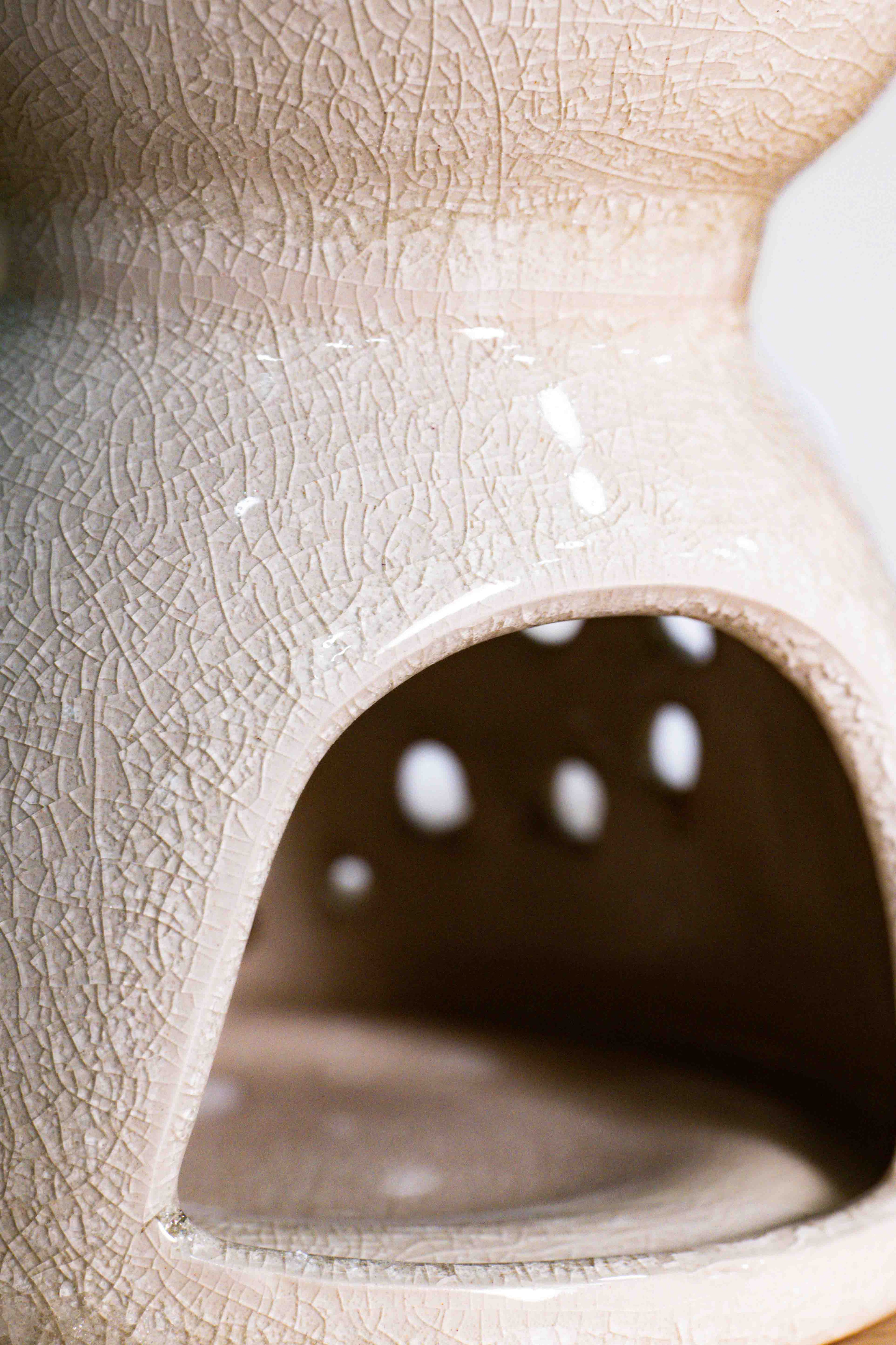 Quemador de Wax Melts y Aceites – Árbol Blanco (grande)