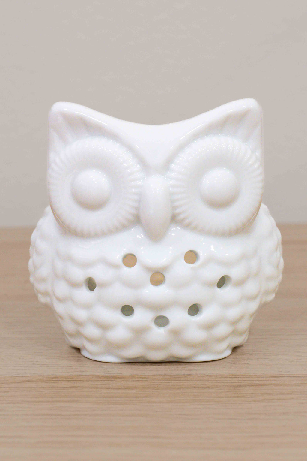 Quemador de wax melts y esencias - Buho Blanco