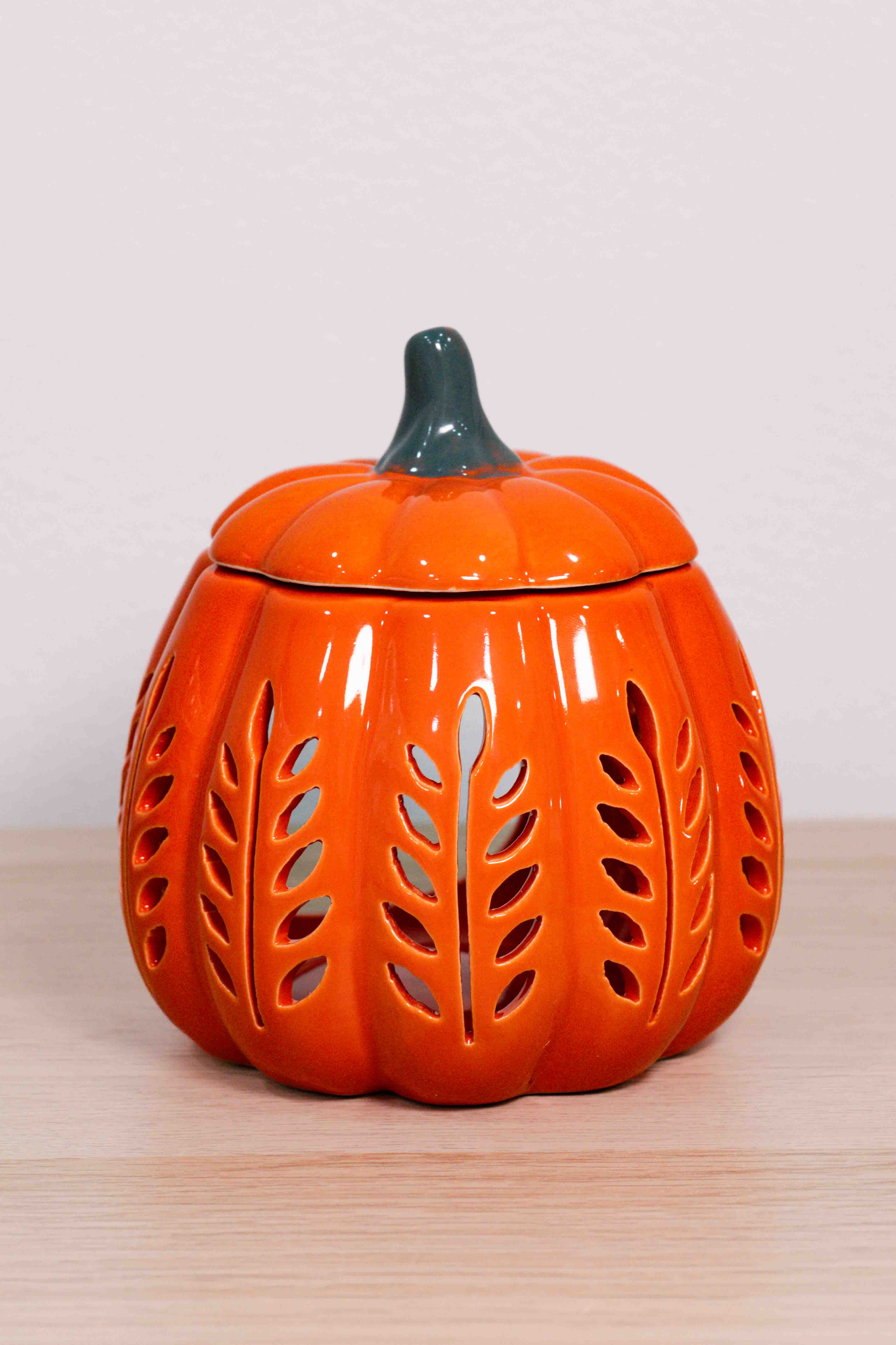 Quemador de wax melts y esencias - Calabaza