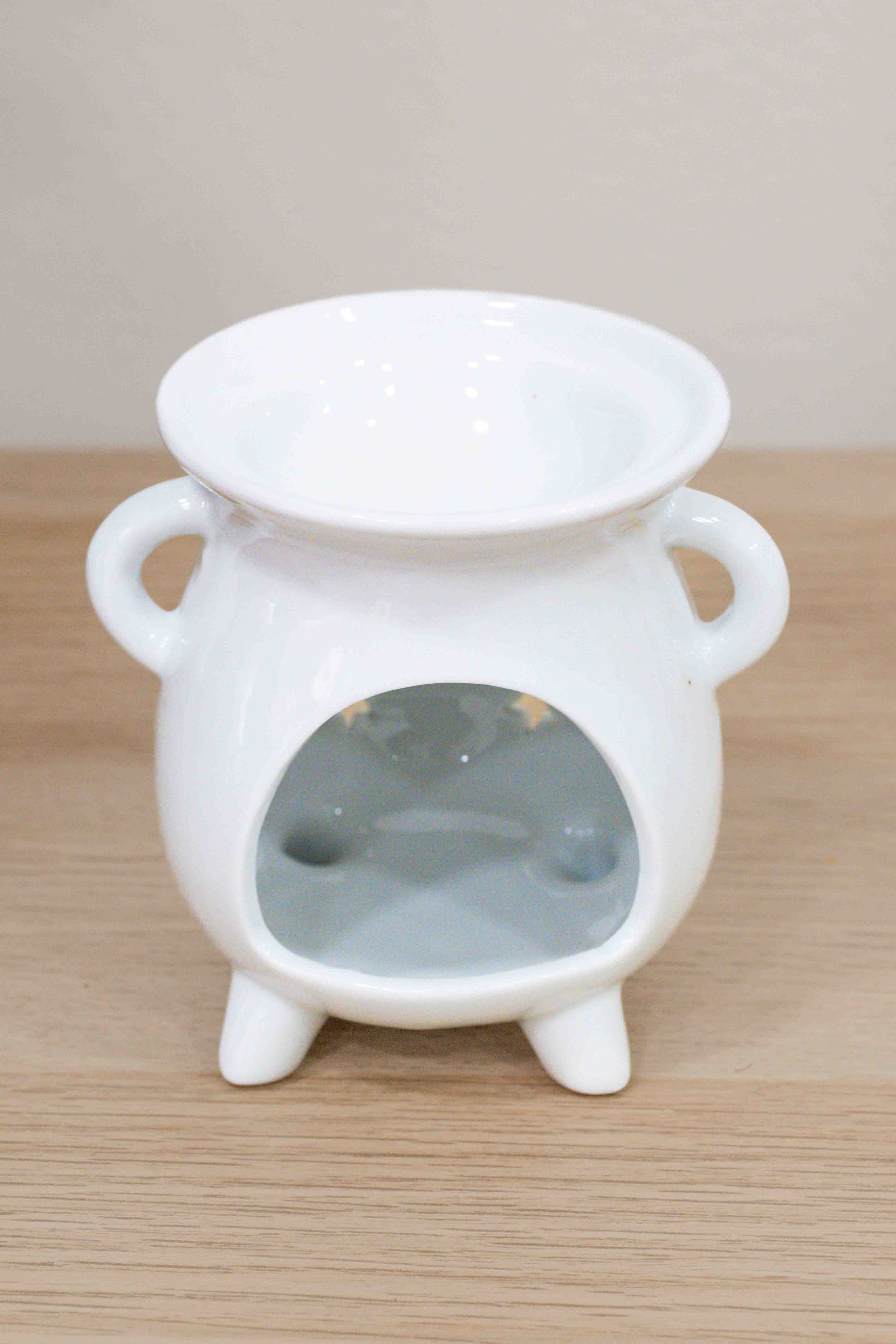 Quemador de wax melts y esencias - Caldero lunar