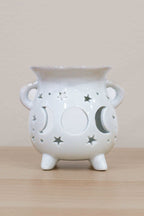 Quemador de wax melts y esencias - Caldero lunar