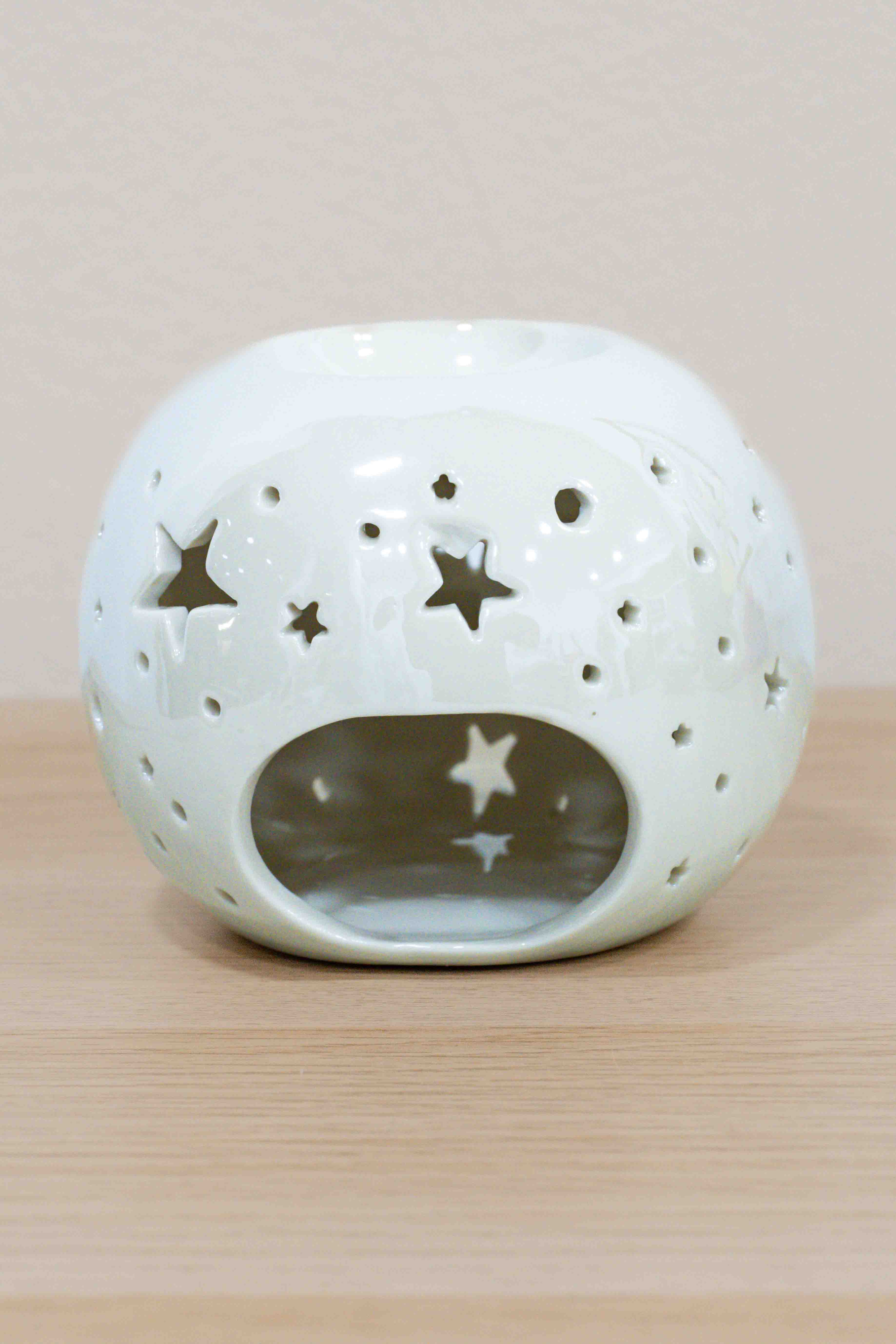 Quemador de wax melts y esencias - Estrellas iridiscentes