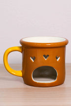 Quemador de wax melts y esencias - Taza otoño