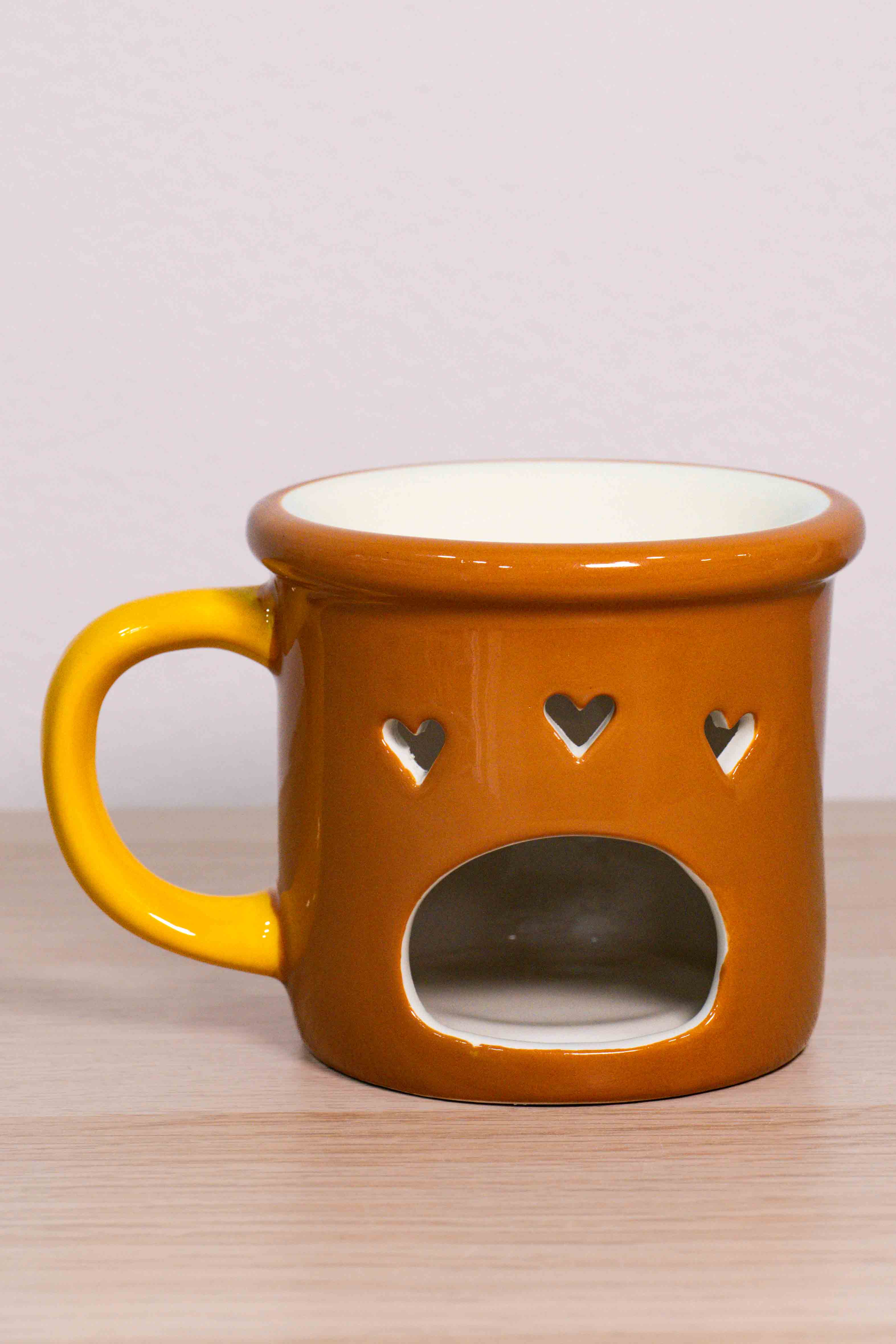 Quemador de wax melts y esencias - Taza otoño