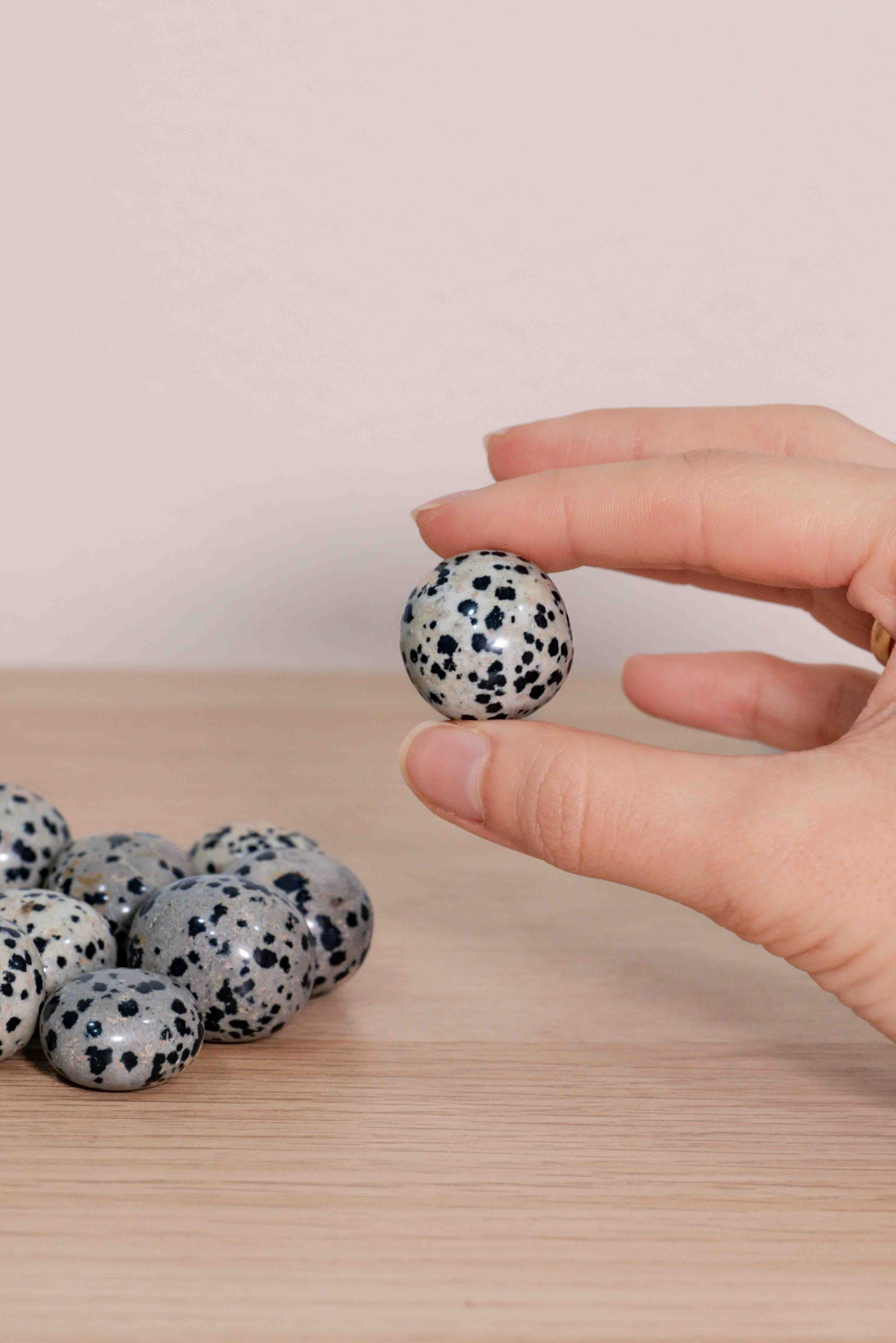 Rodado Jaspe Dálmata - Calidad A