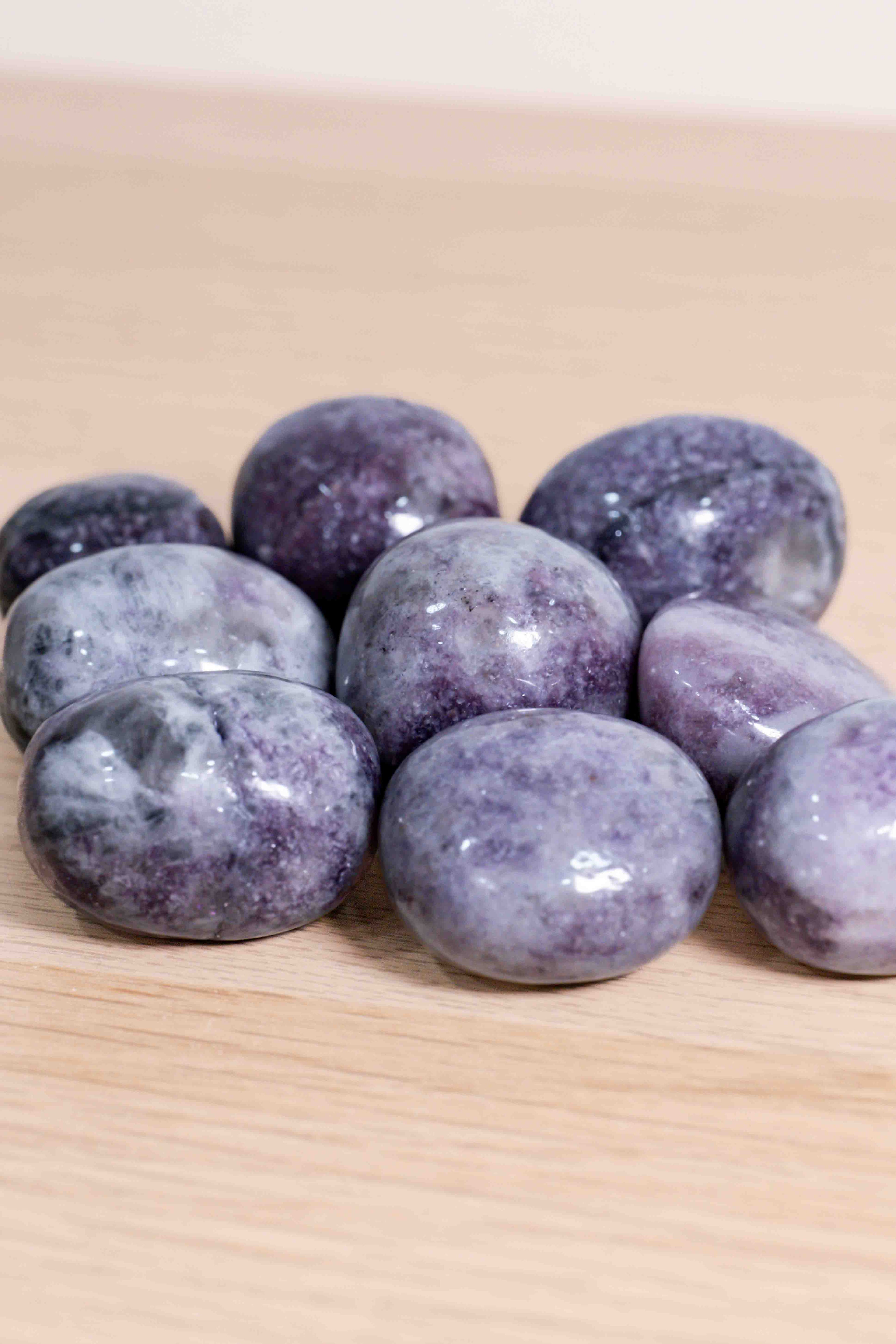 Rodado Lepidolita - Calidad A