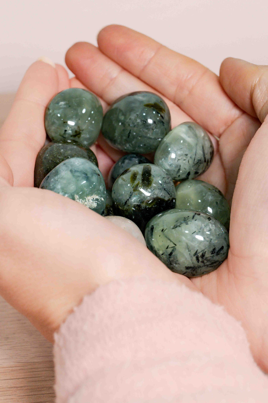 Rodado Prehnita - Calidad AA