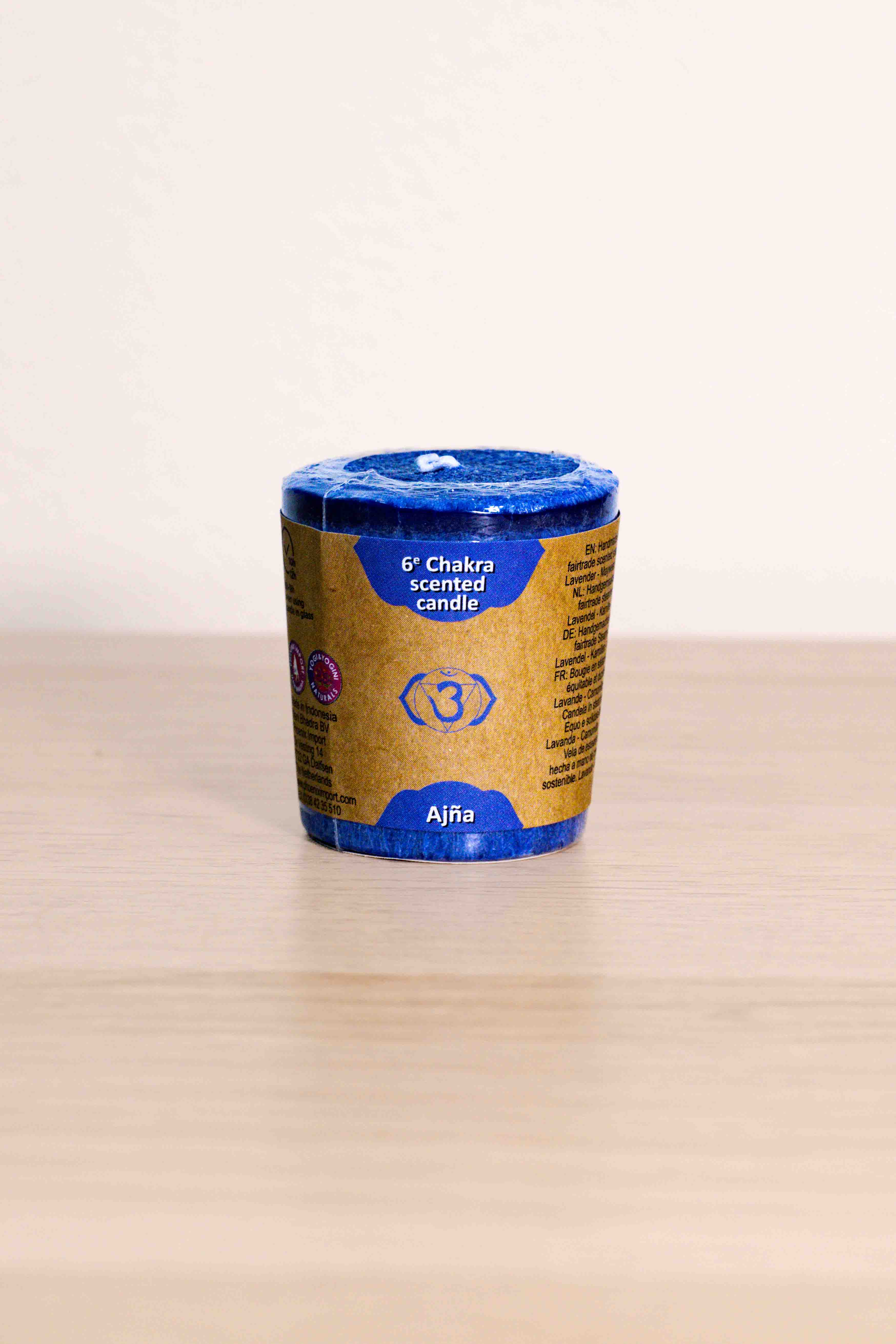 Vela Aromática 6º Chakra – Ajna (Intuición y Claridad)