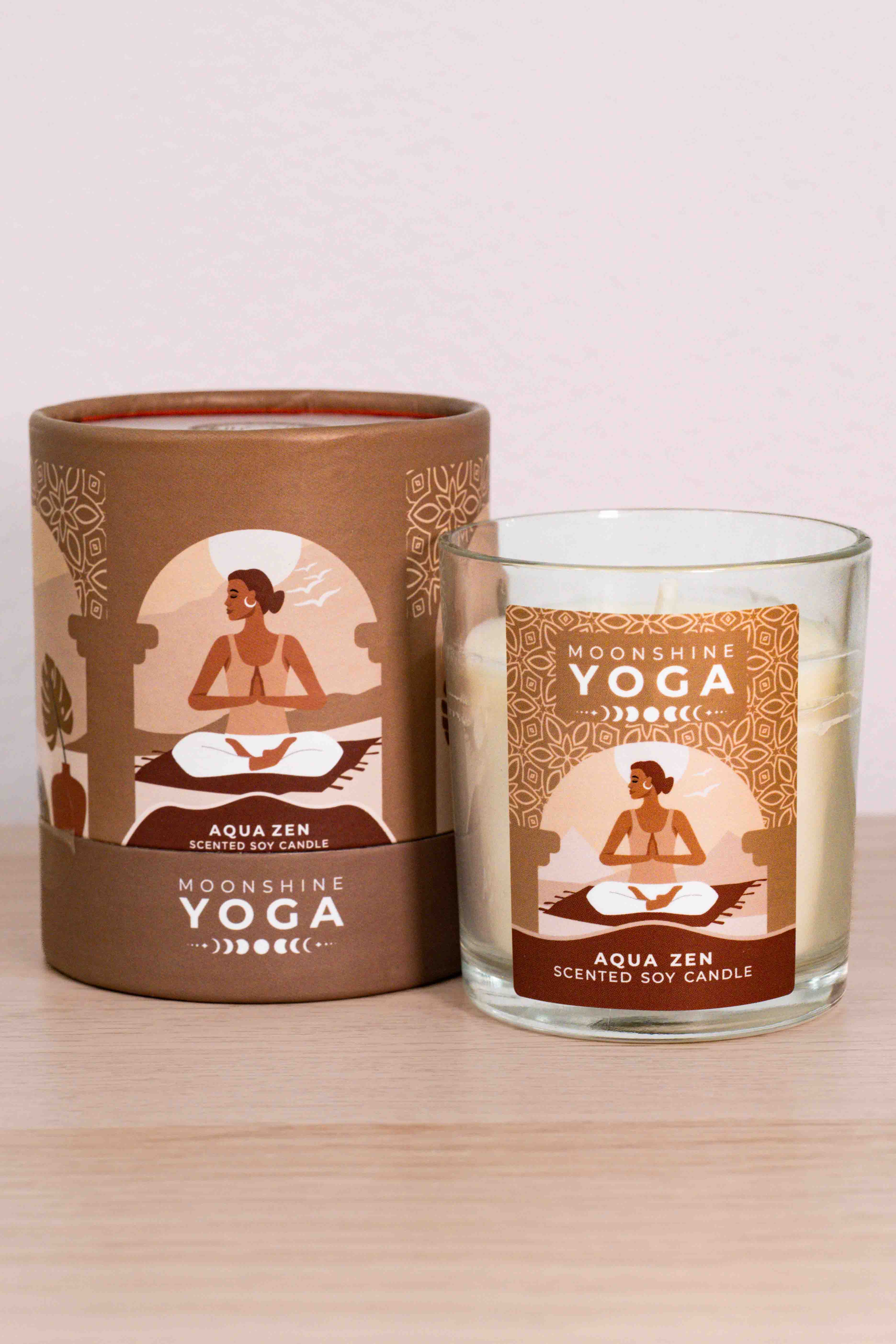 Vela Aromática Aqua Zen – Moonshine Yoga