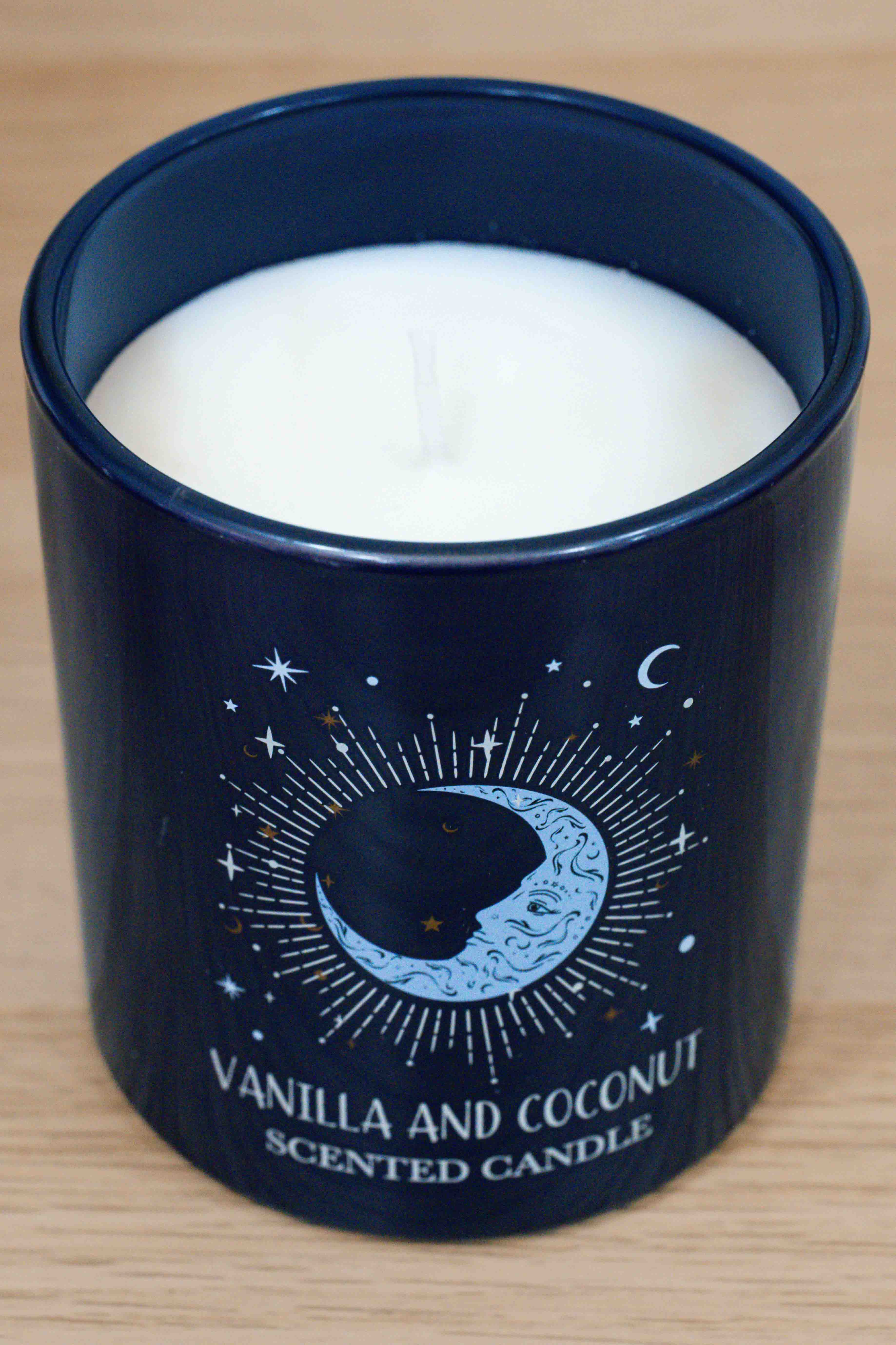 Vela Blue Moon – Vainilla y Coco