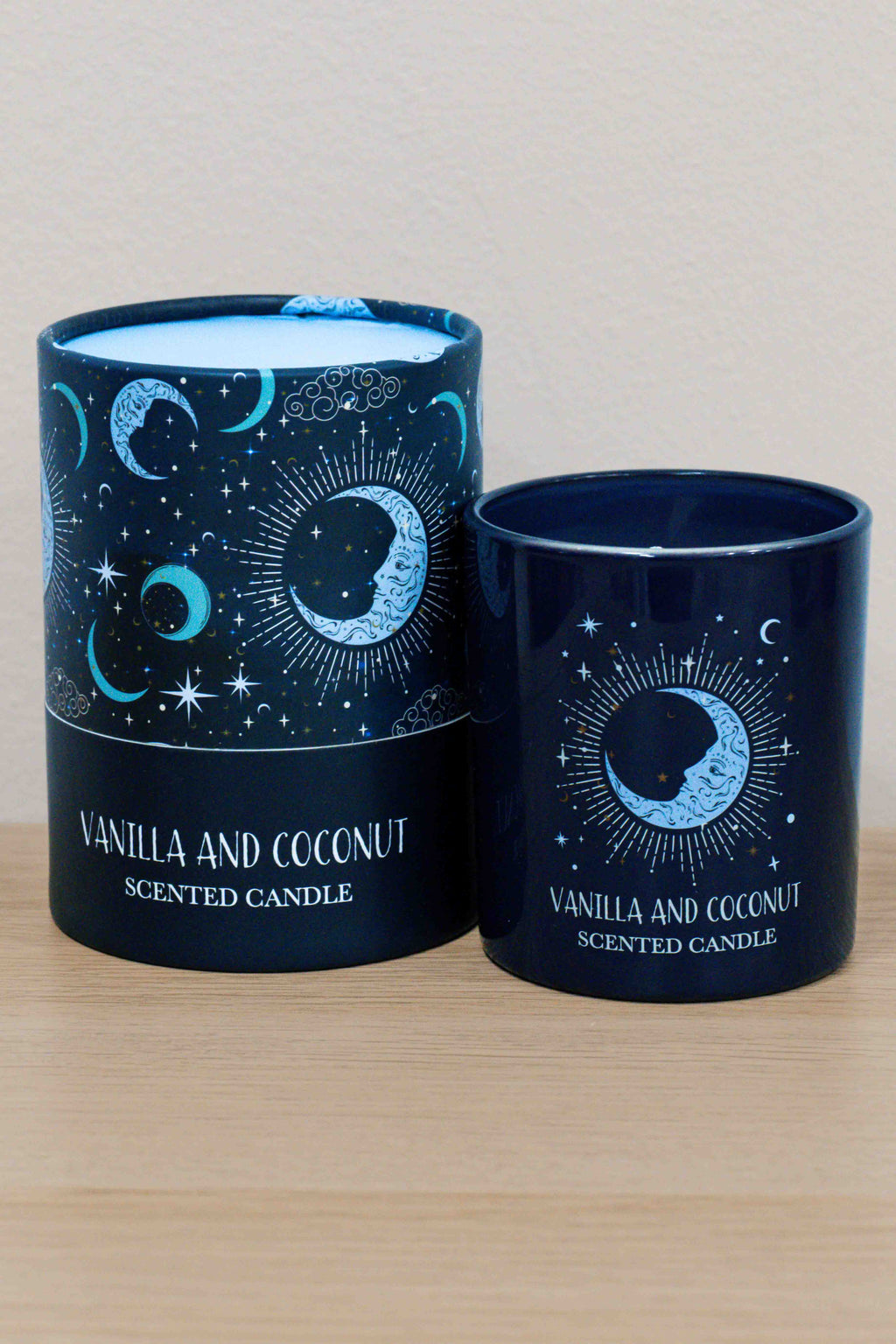 Vela Blue Moon – Vainilla y Coco