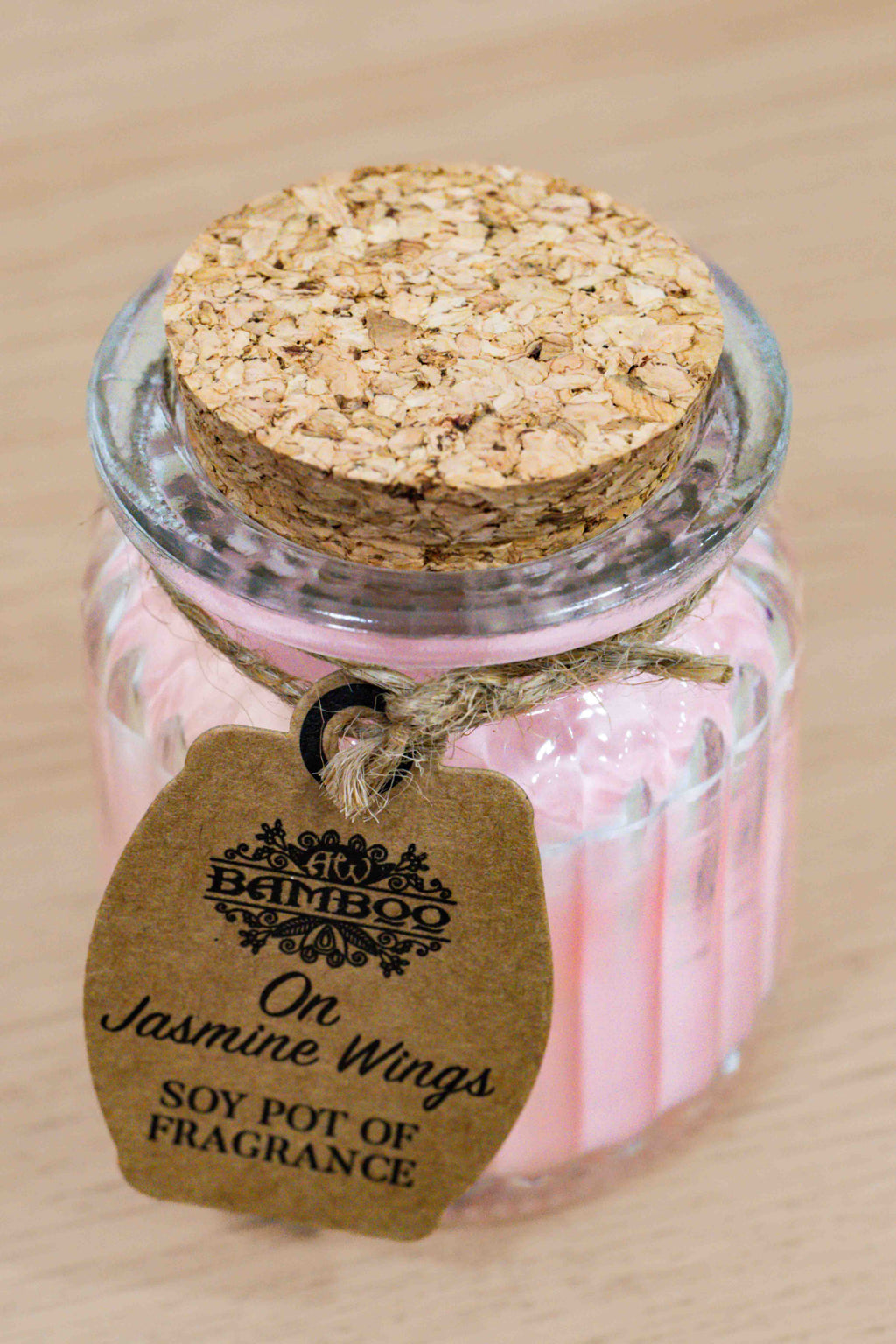 Vela de Soja Jazmín Suave - Bamboo