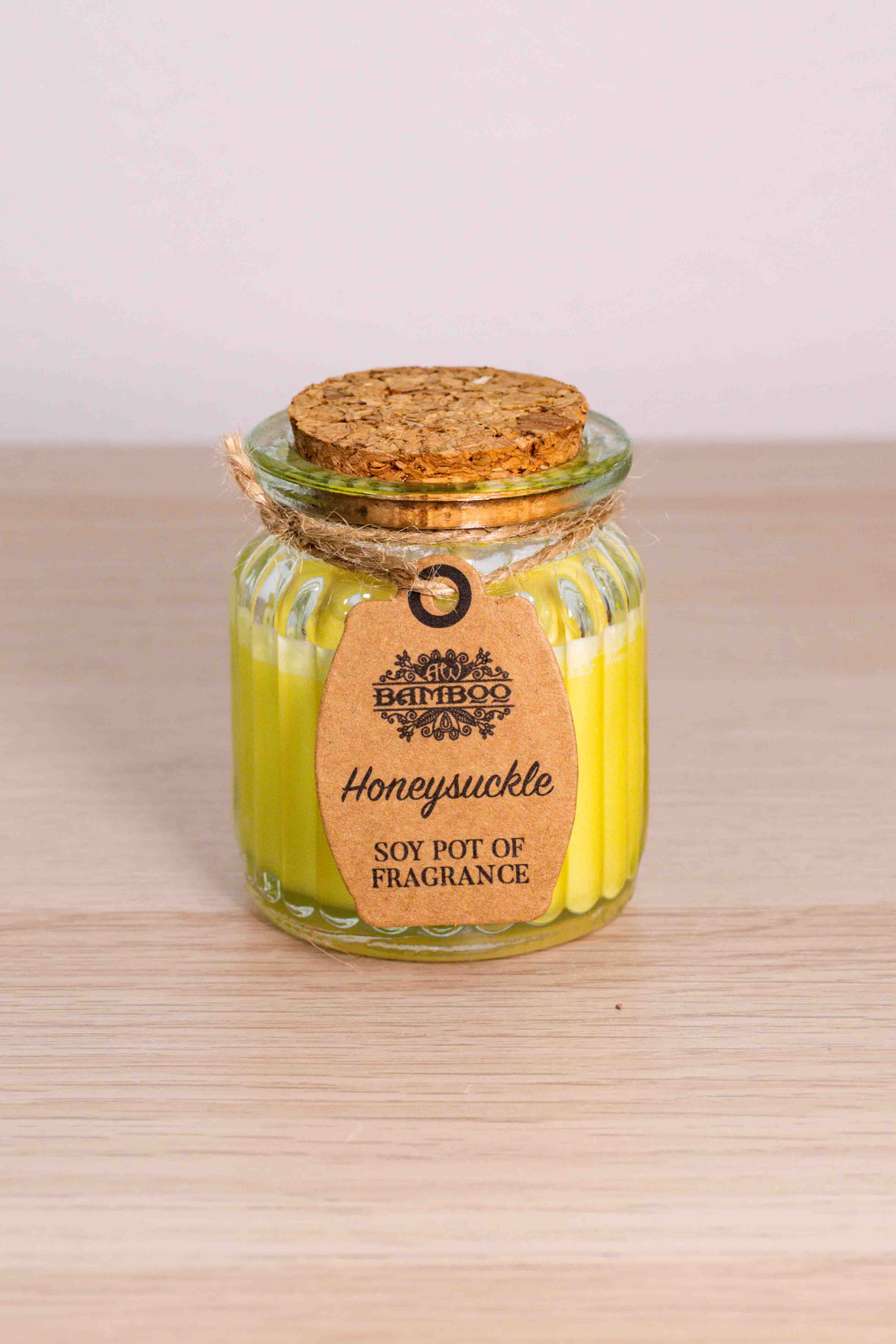 Vela de Soja Madreselva – Bamboo