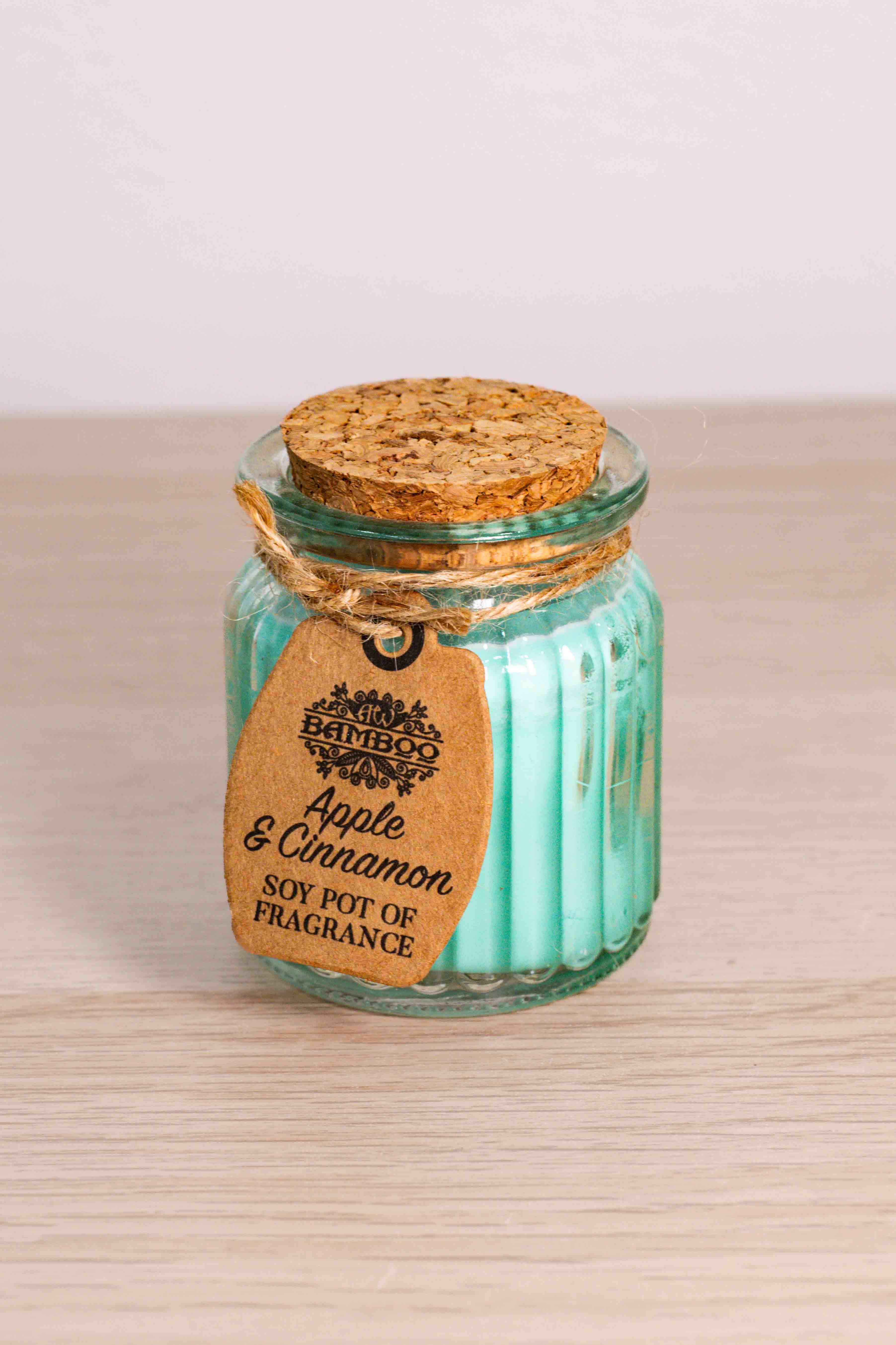 Vela de Soja Manzana y Canela – Bamboo
