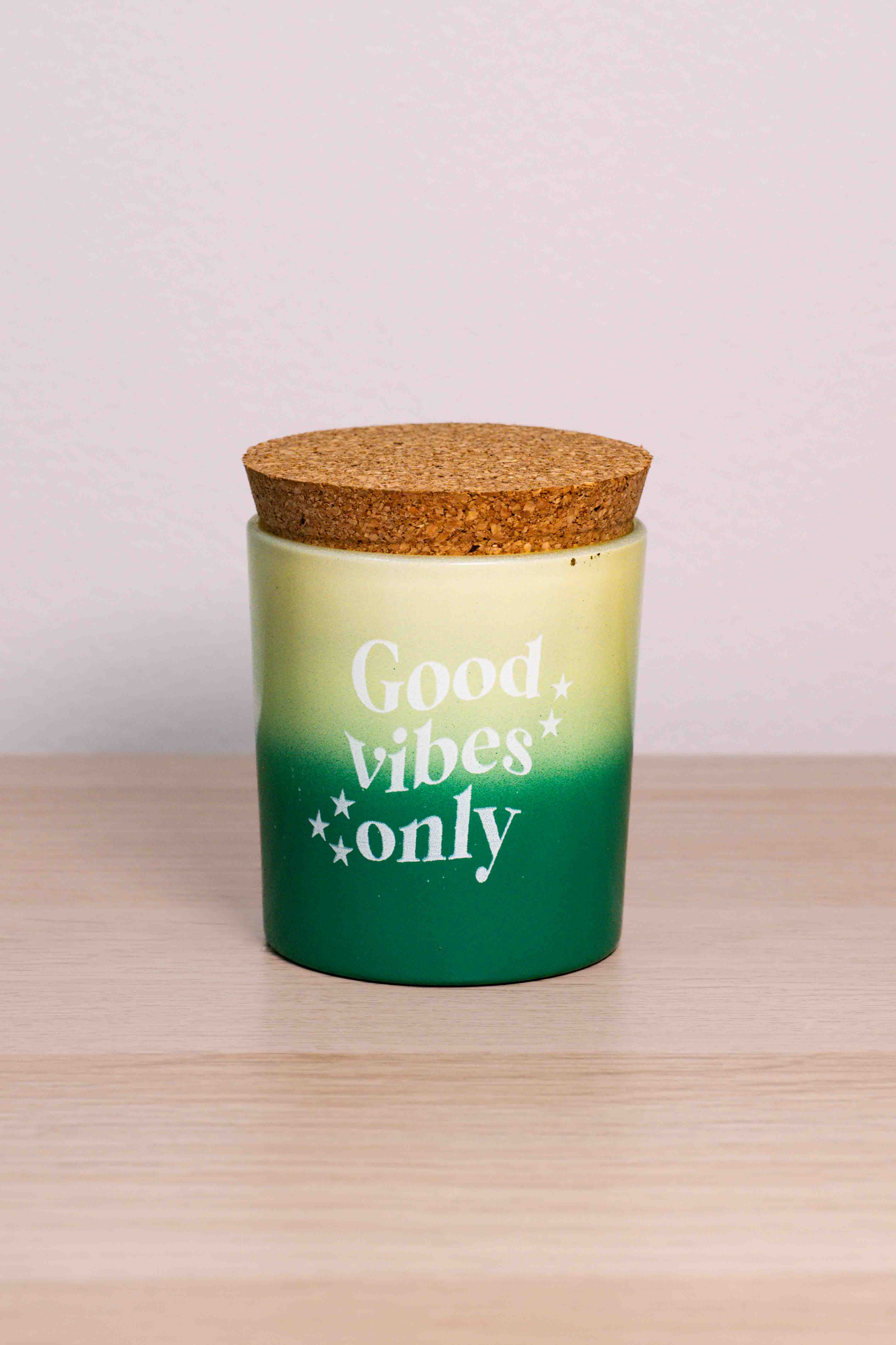 Vela Good Vibes Only – Mandarina y Bergamota