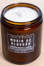 Vela Ámbar - Magia de Algodón