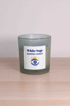 Vela Ojo Turco – Salvia Blanca con Sodalita