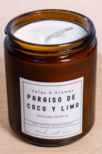 Vela Ámbar - Paraíso de Coco y Lima