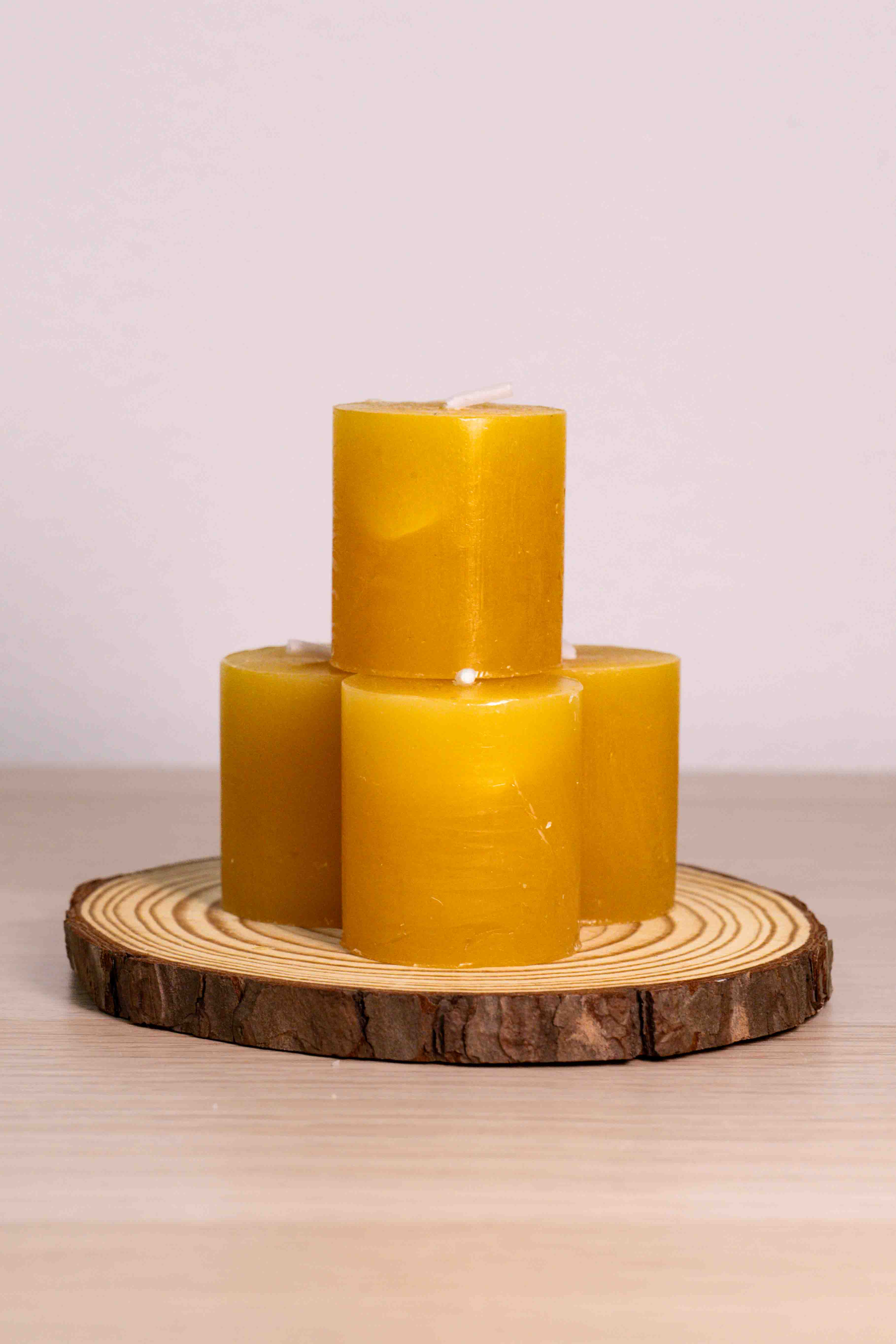 Vela pequeña de Palo Santo