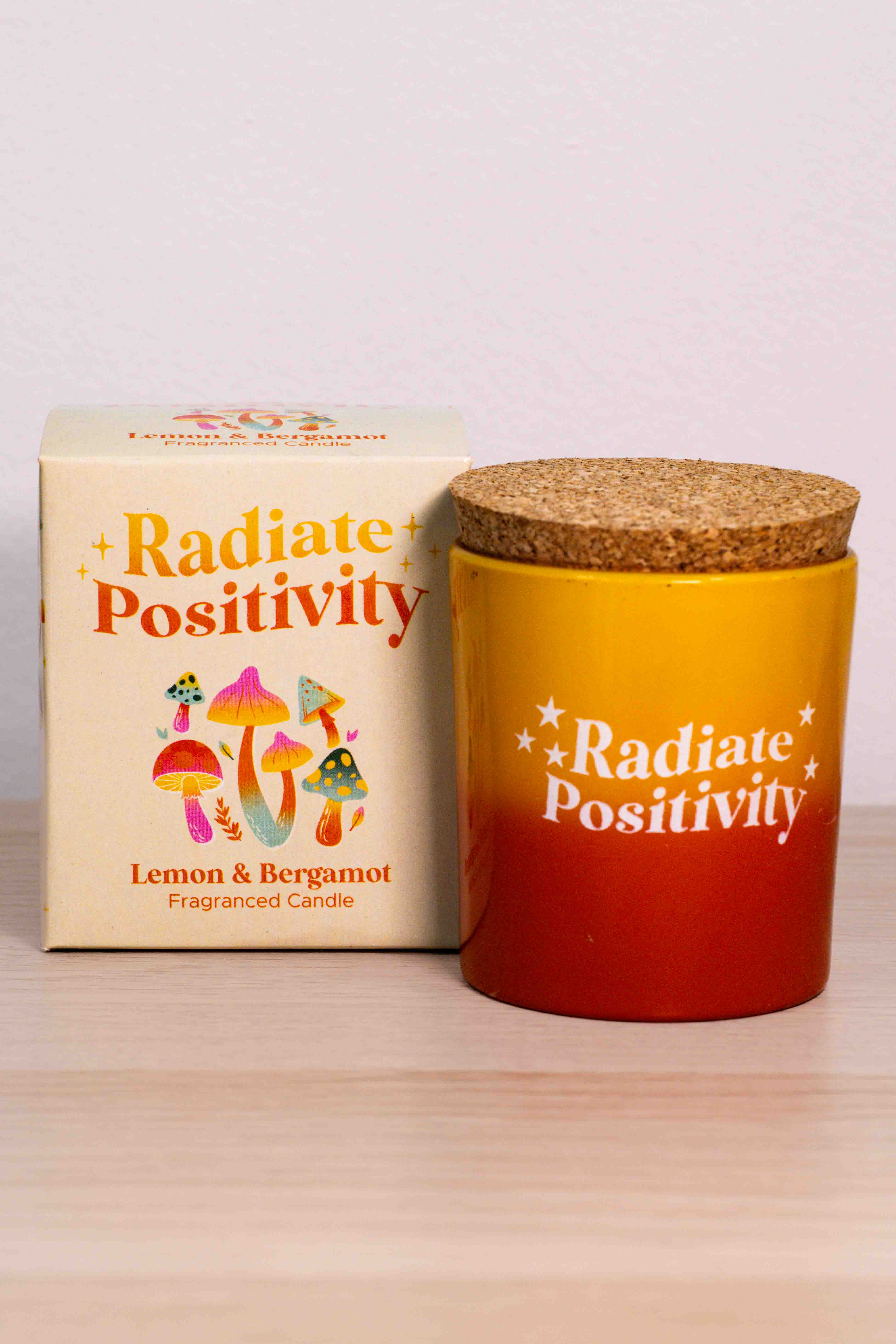 Vela Radiate Positivity – Limón y Bergamota