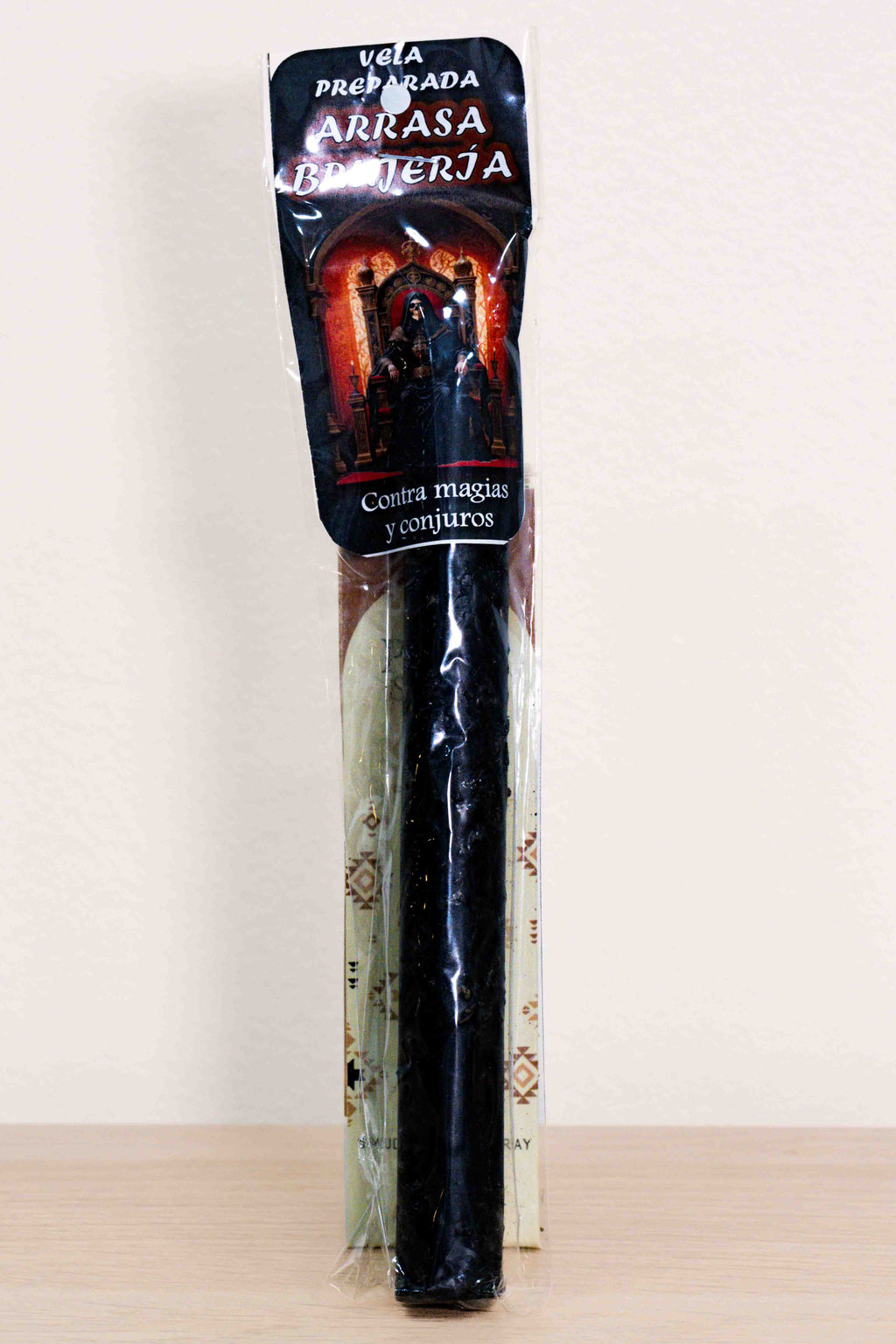 Vela Ritualizada Arrasa Brujería – Corte y Protección Intensa